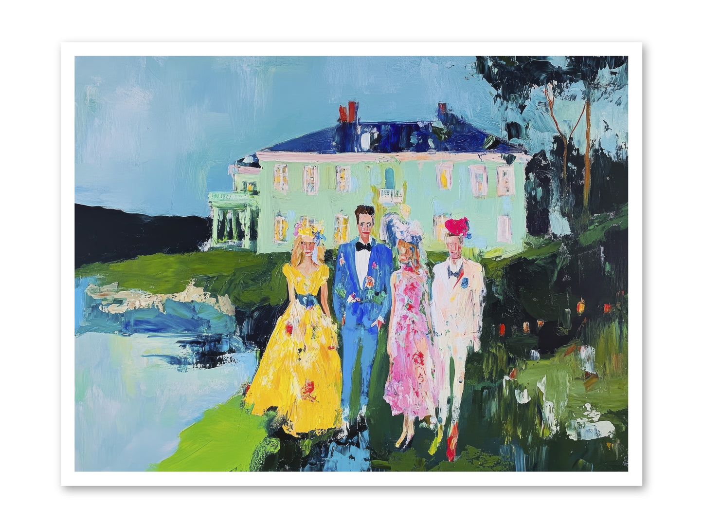 Where We Belong -- Loose Canvas Print 40x30