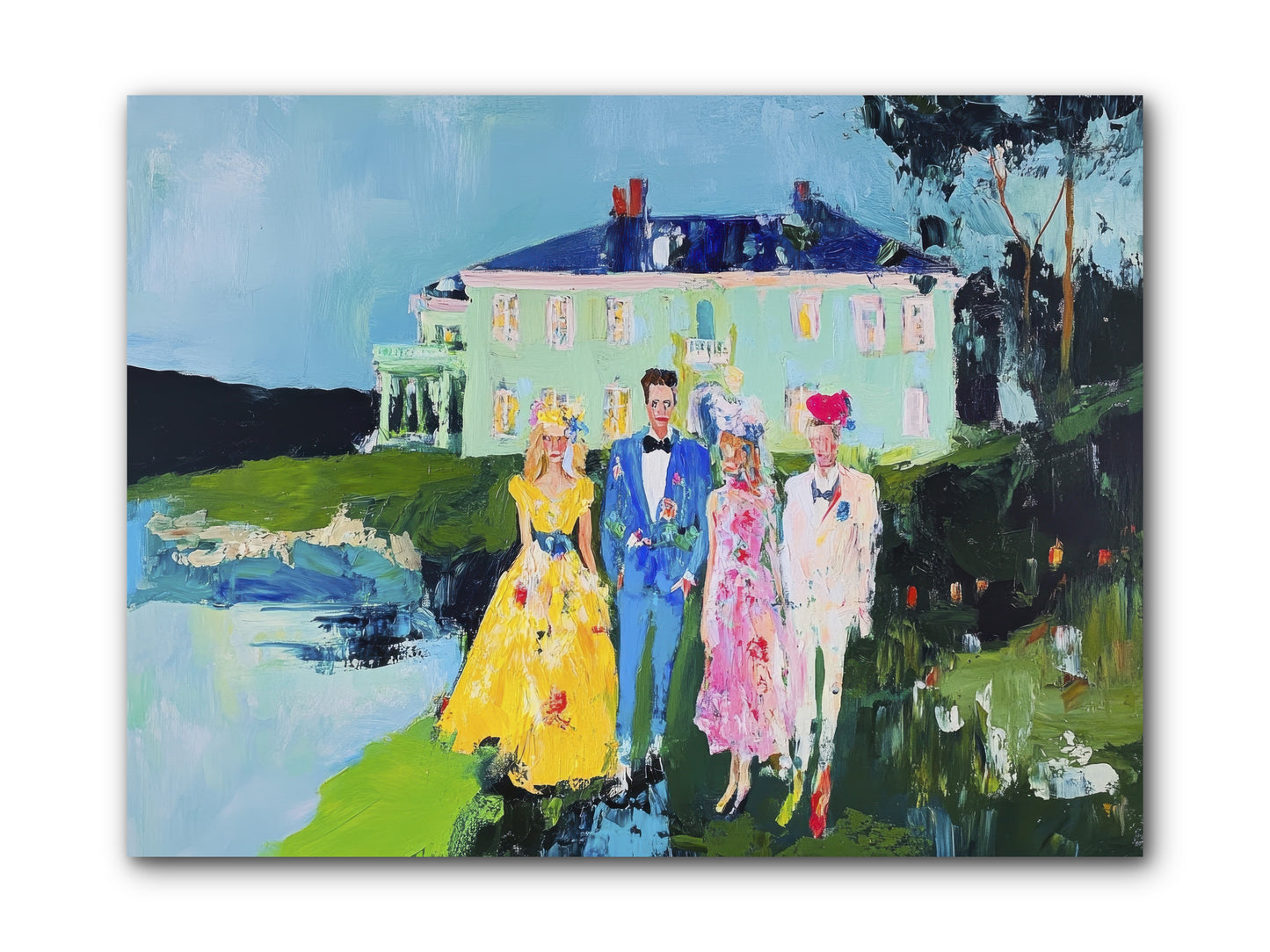 Where We Belong -- Wrapped Canvas 12x9