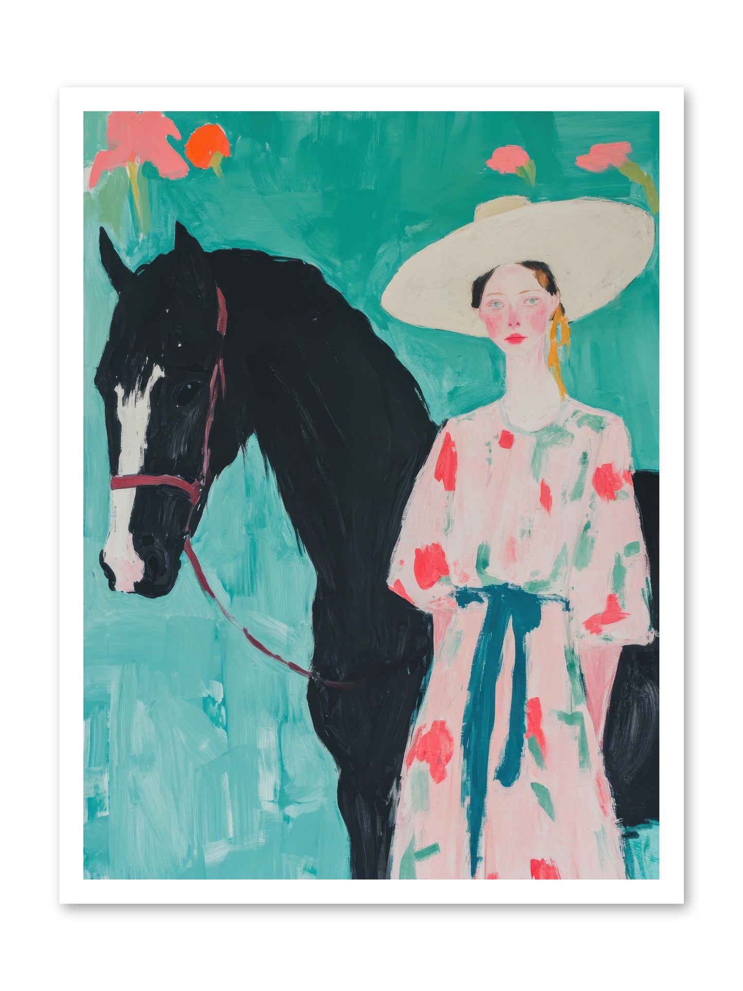 Where Wild Hearts Roam -- Paper Print 24x32