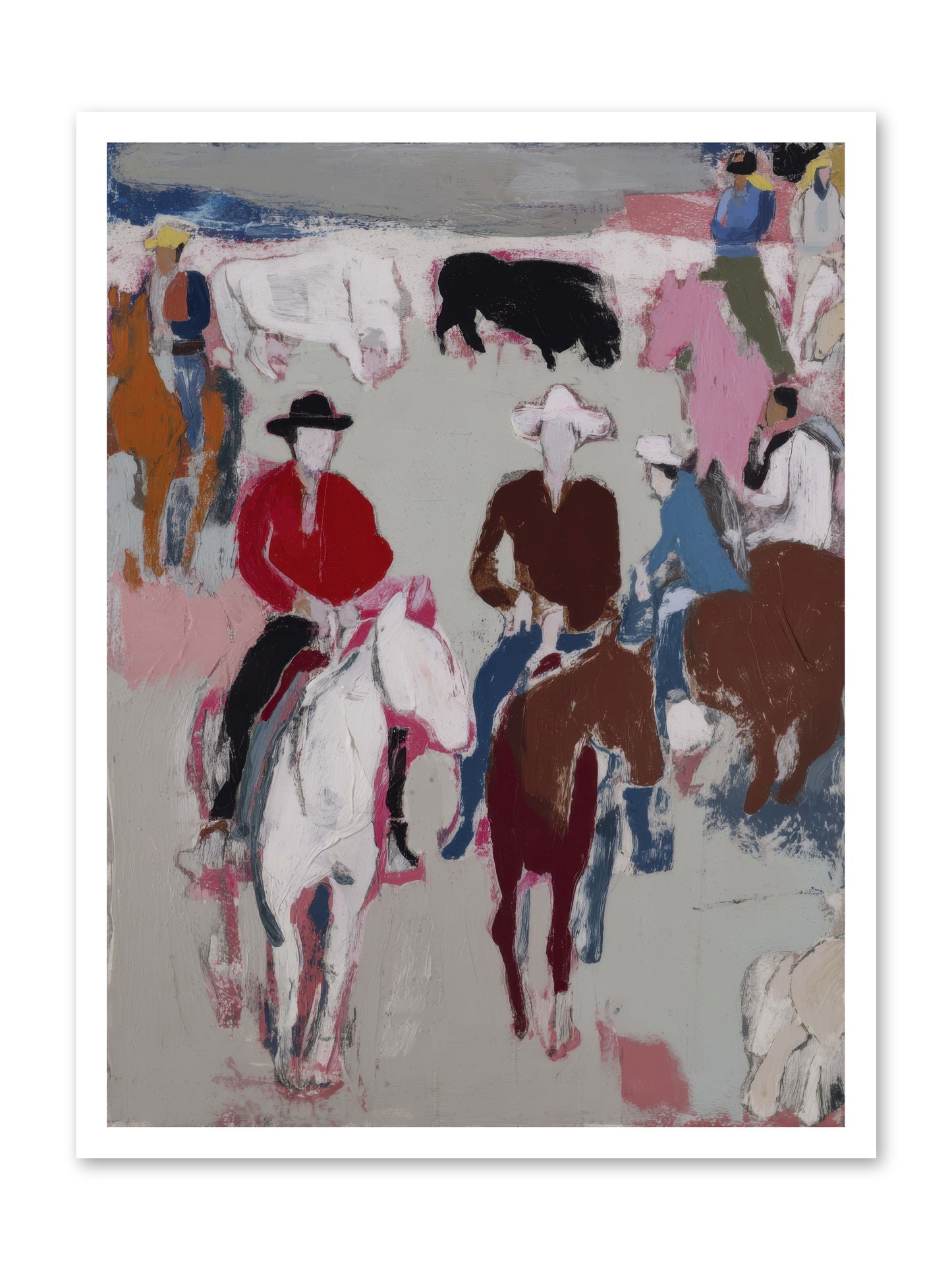 Where Wildness Whispers Yes -- Loose Canvas Print 24x32