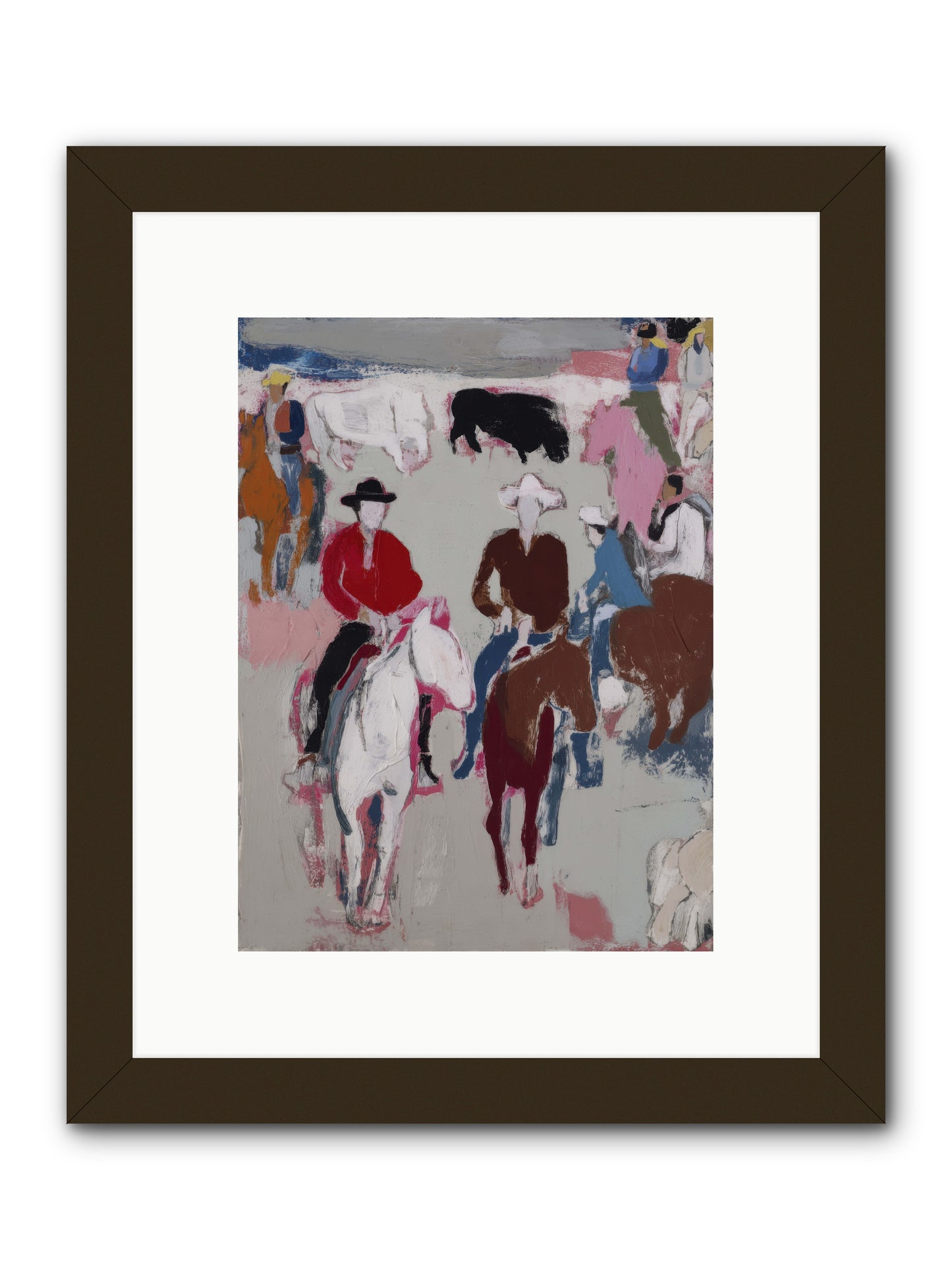 Where Wildness Whispers Yes -- Framed Print - Black 9x12