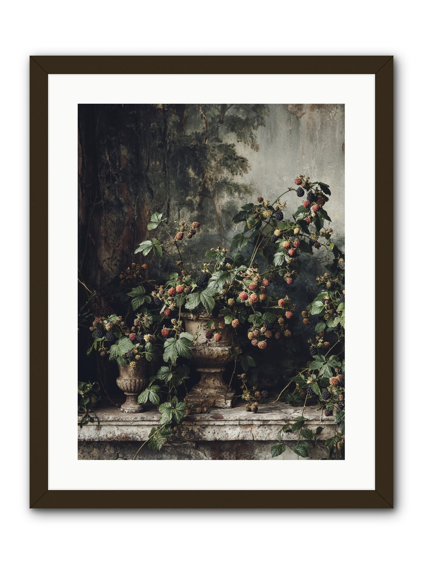 Where Yesterday Lives -- Framed Print - Black 18x24