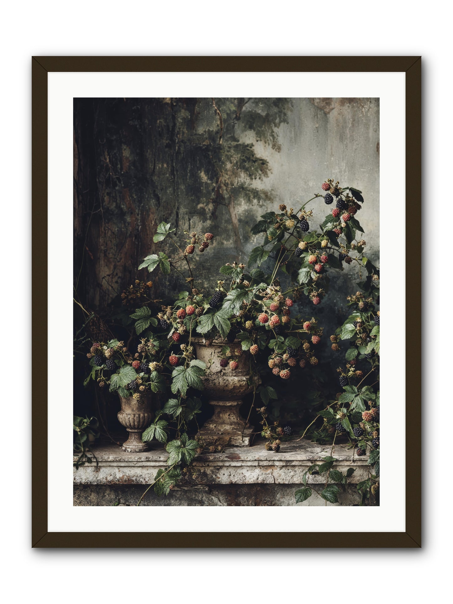 Where Yesterday Lives -- Framed Print - Black 24x32