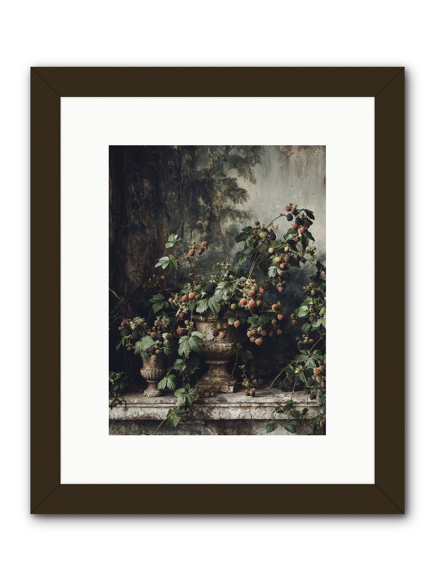 Where Yesterday Lives -- Framed Print - Black 9x12