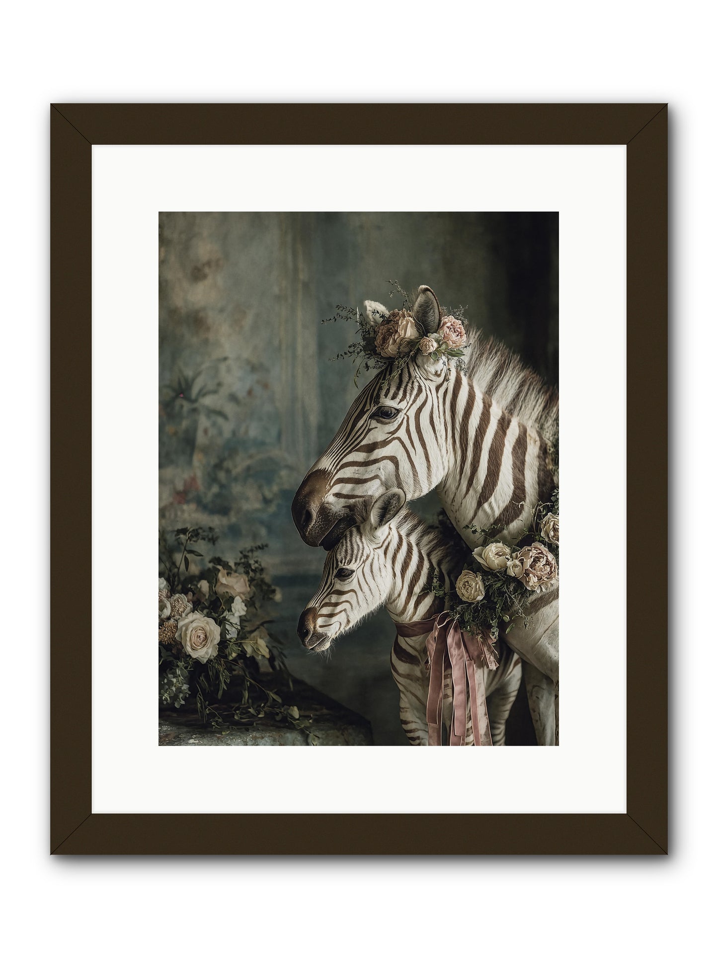Where wishes live -- Framed Print - Black 12x16