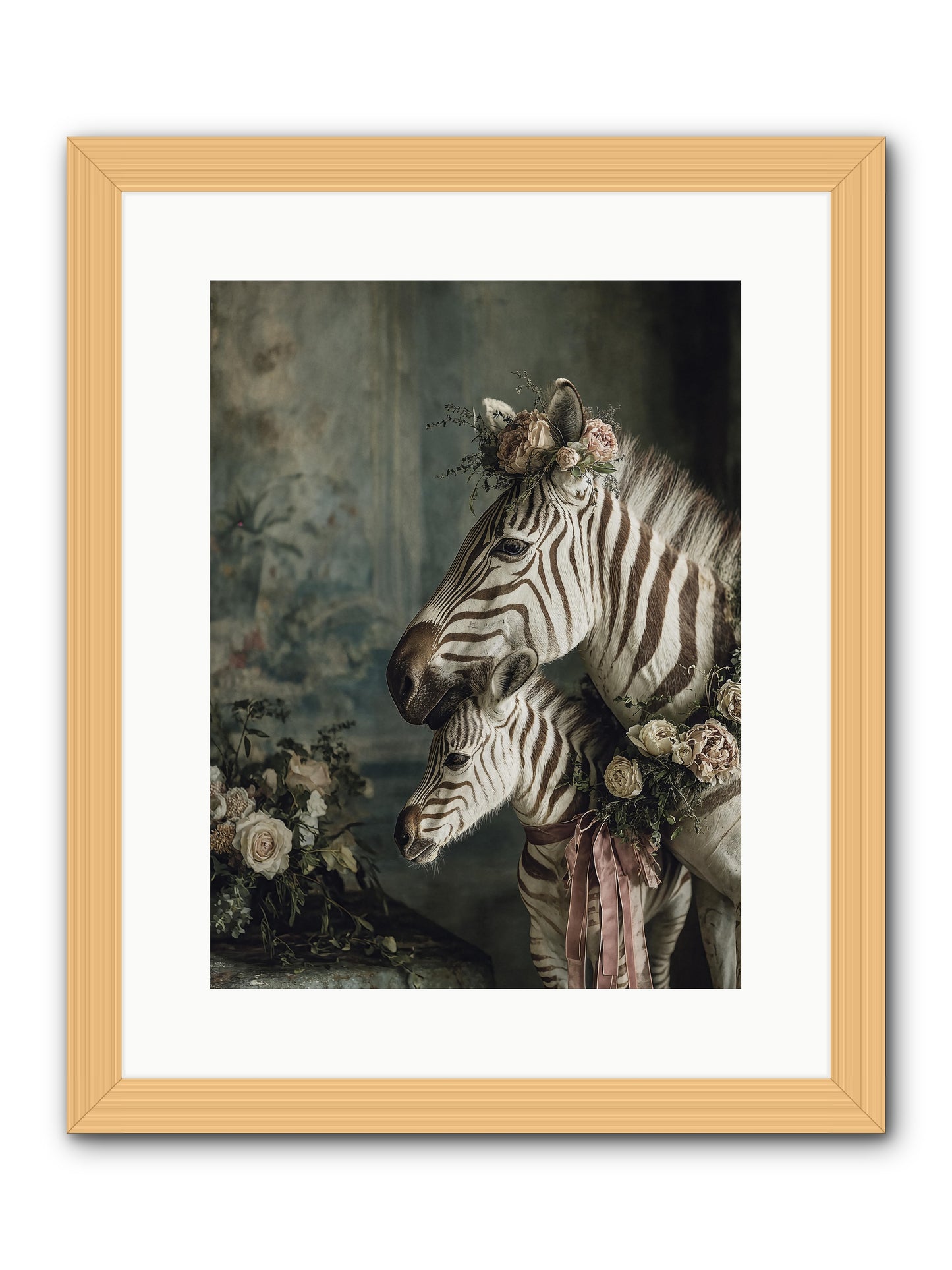 Where wishes live -- Framed Print - Natural 12x16