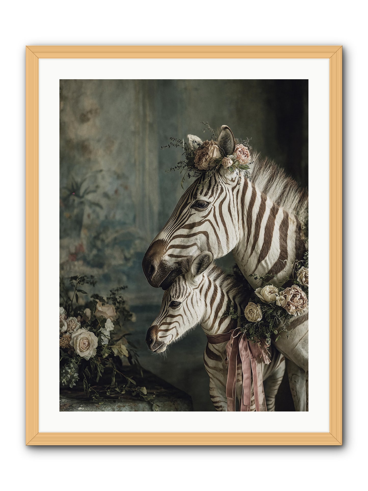 Where wishes live -- Framed Print - Natural 24x32