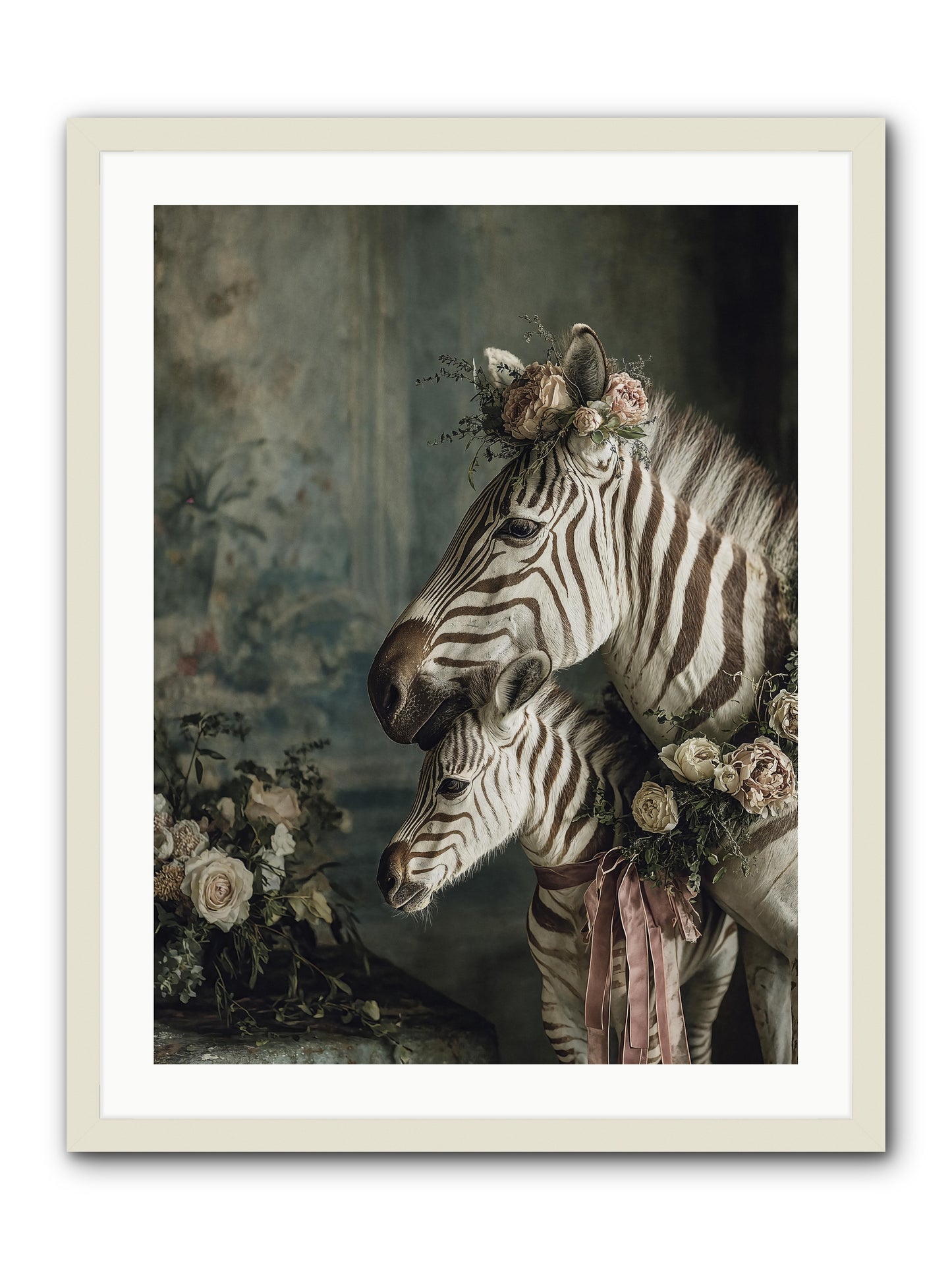 Where wishes live -- Framed Print - White 24x32