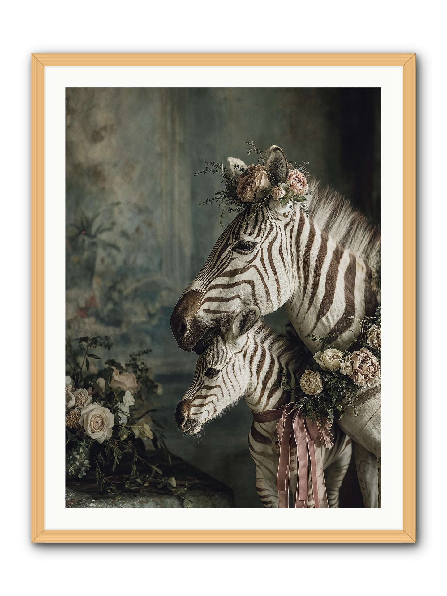 Where wishes live -- Framed Print - Natural 30x40