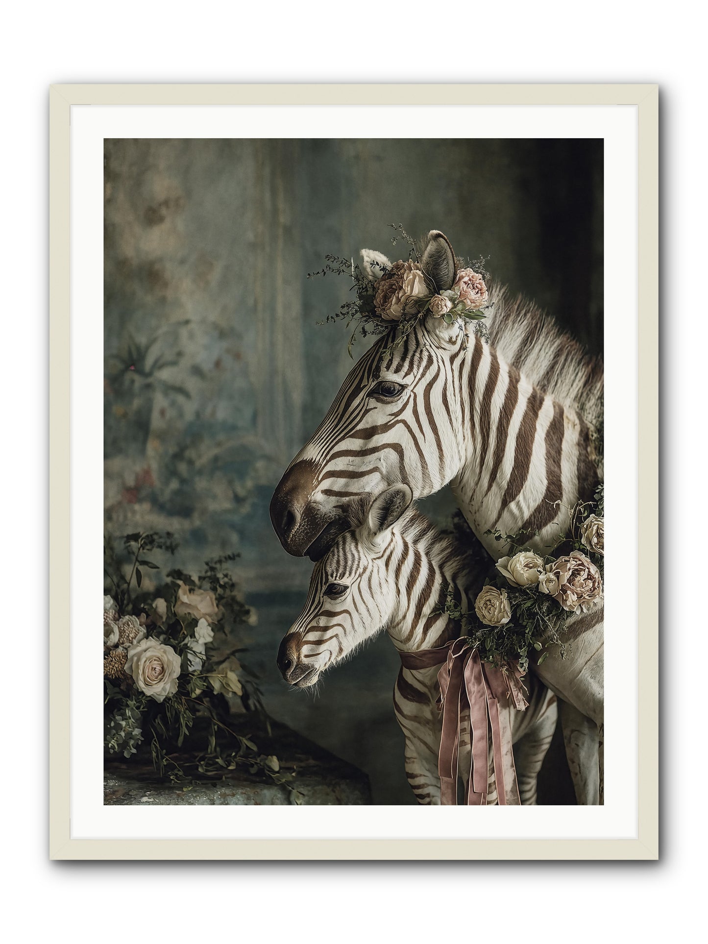 Where wishes live -- Framed Print - White 30x40