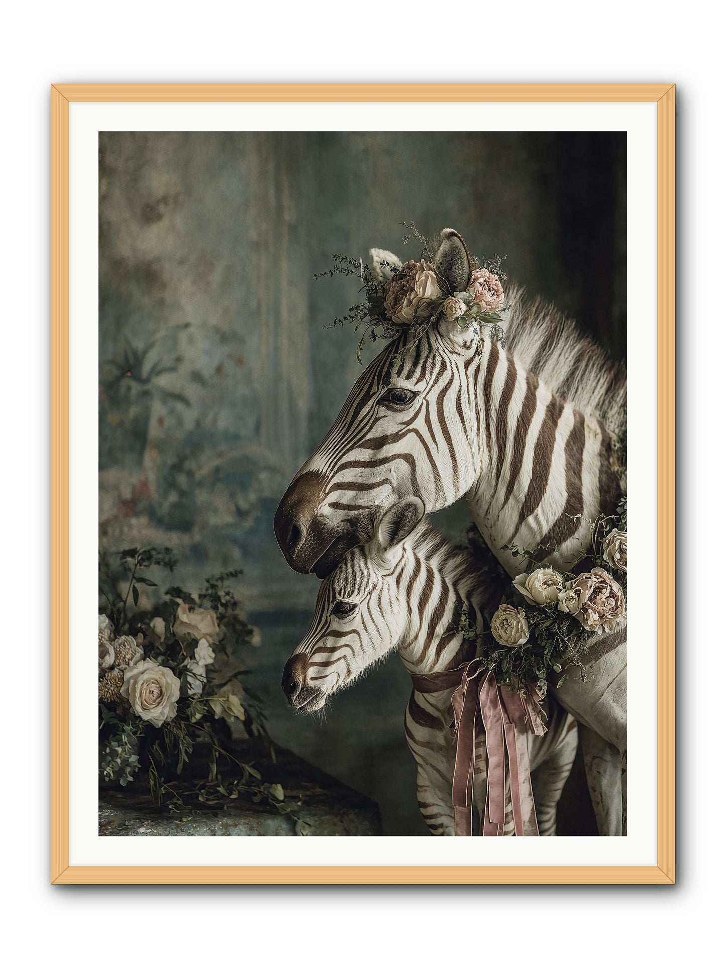 Where wishes live -- Framed Print - Natural 36x48