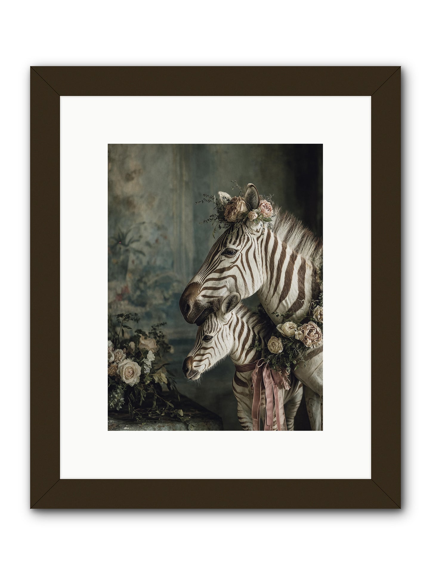 Where wishes live -- Framed Print - Black 9x12