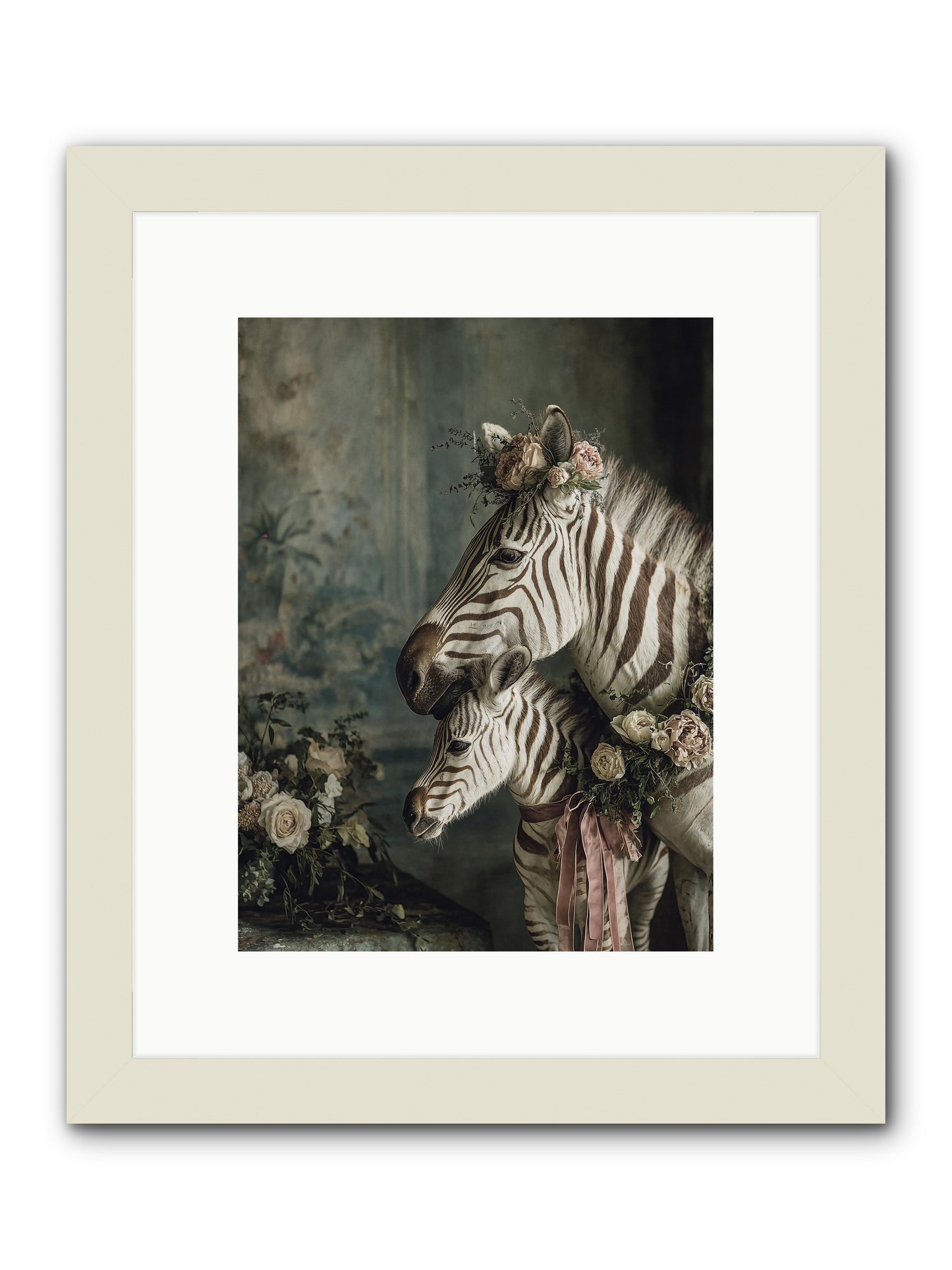 Where wishes live -- Framed Print - White 9x12