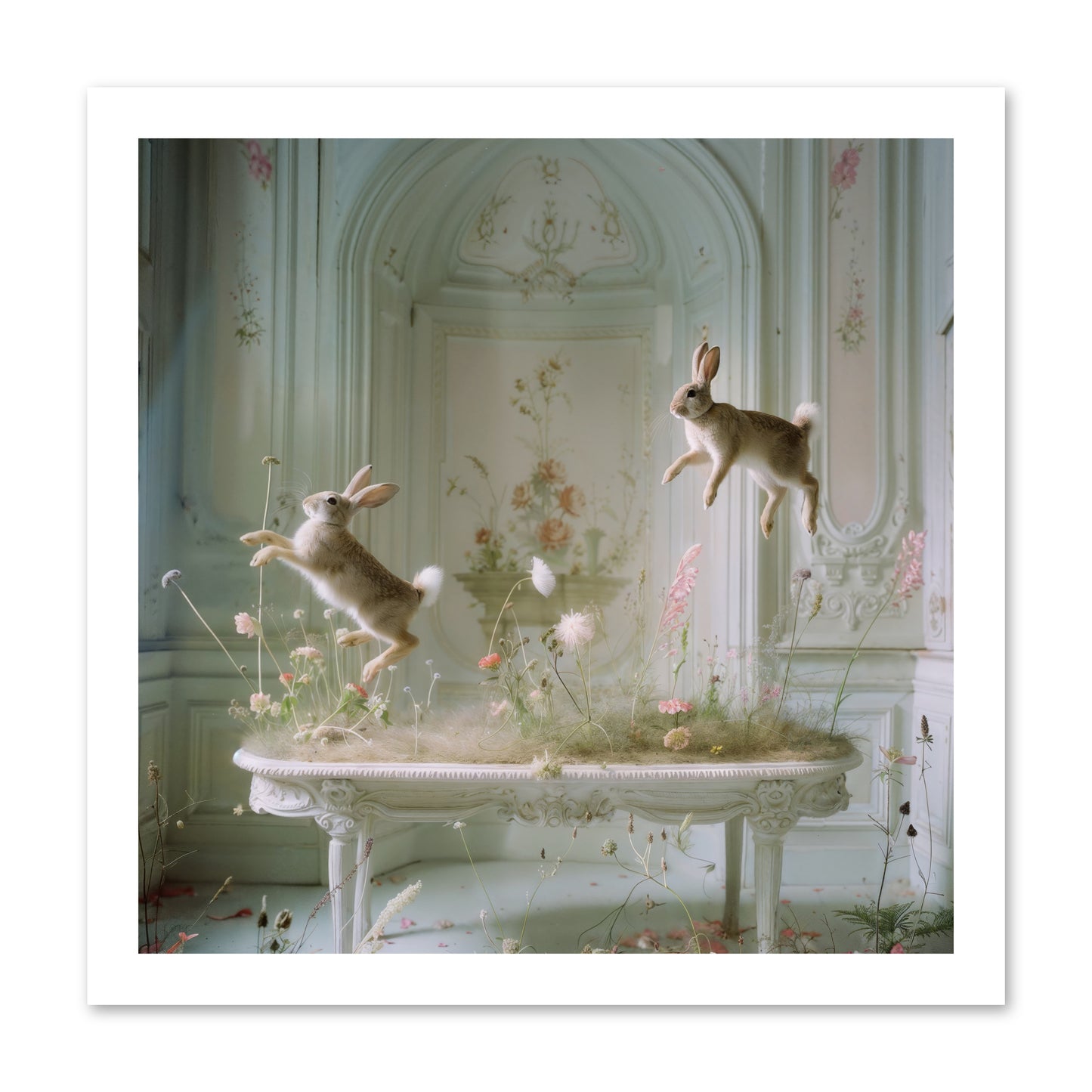 Whimsical Wanderings -- Loose Canvas Print 16x16