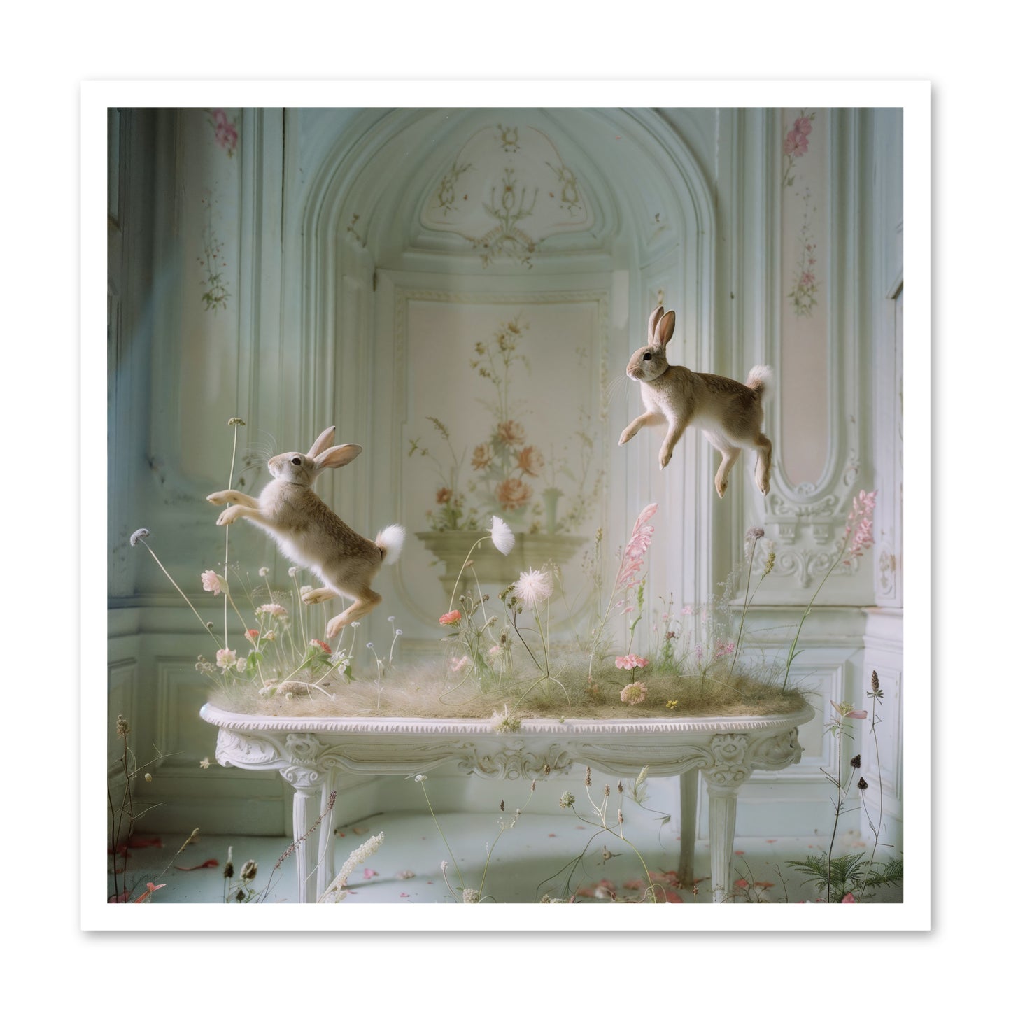 Whimsical Wanderings -- Loose Canvas Print 30x30