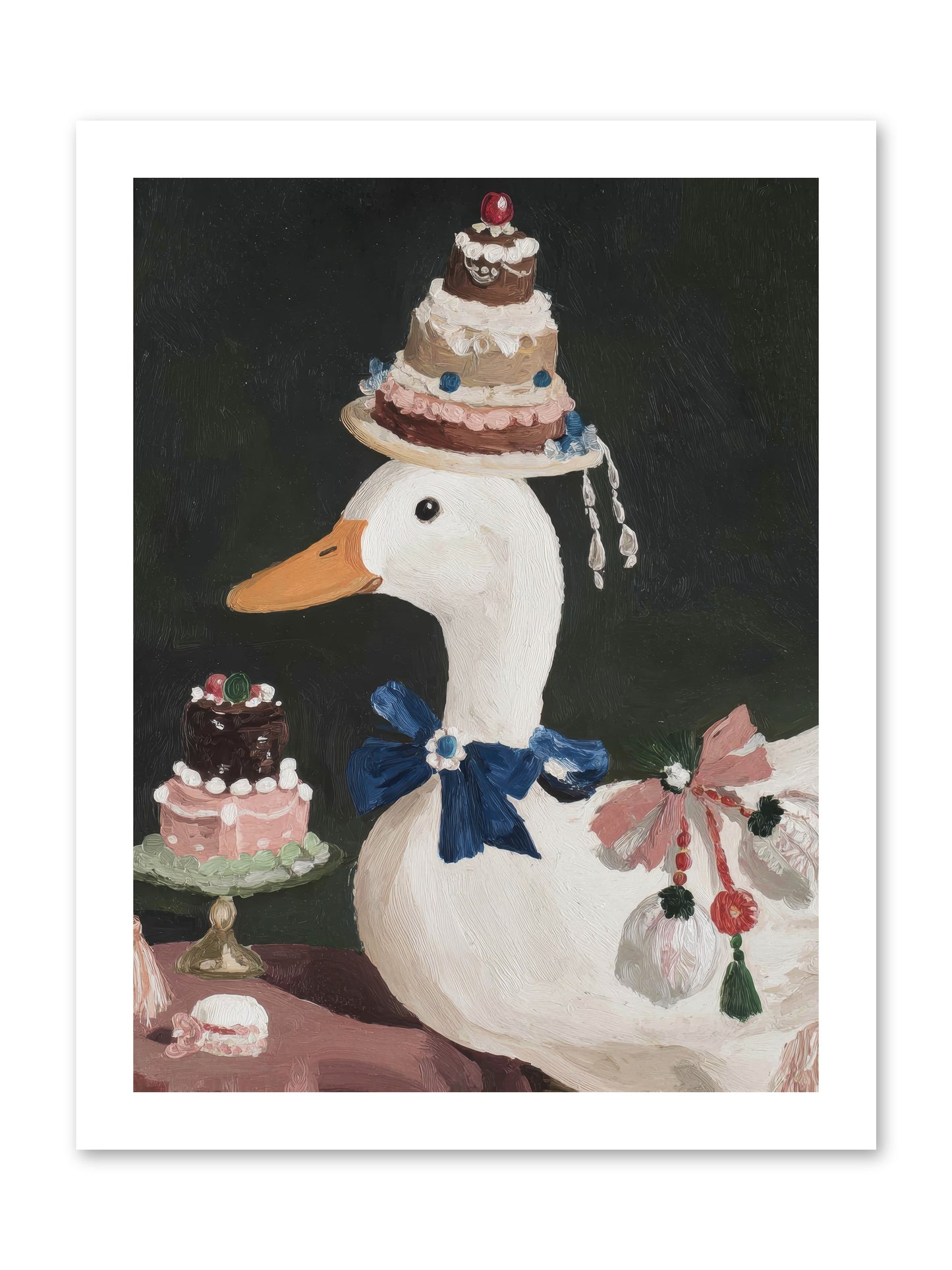 Whimsy Ascending -- Loose Canvas Print 12x16