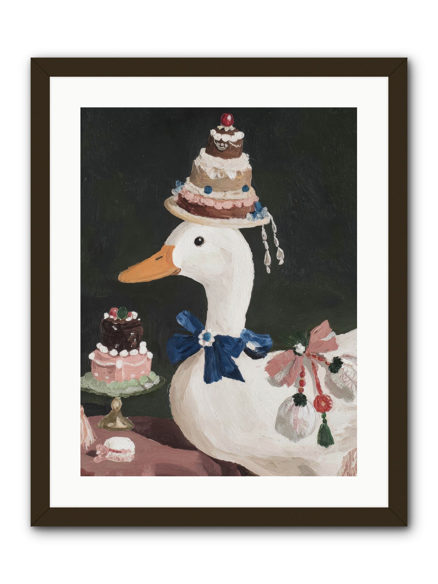 Whimsy Ascending -- Framed Print - Black 18x24