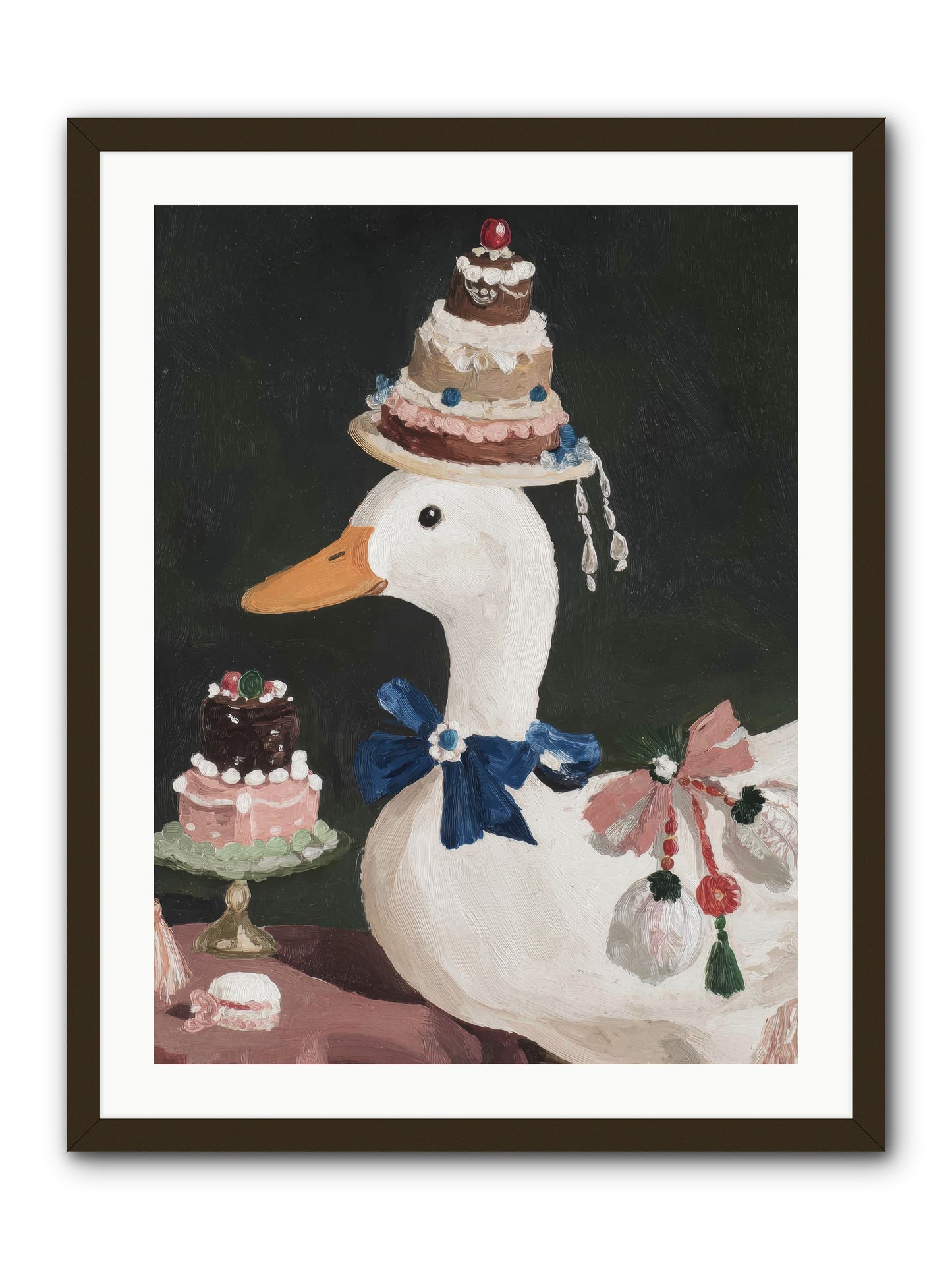 Whimsy Ascending -- Framed Print - Black 24x32