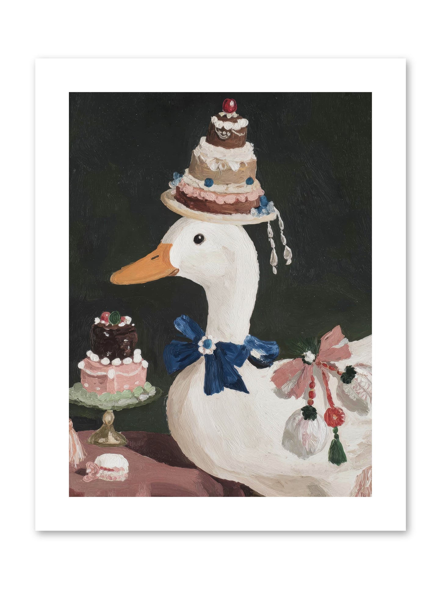 Whimsy Ascending -- Loose Canvas Print 9x12