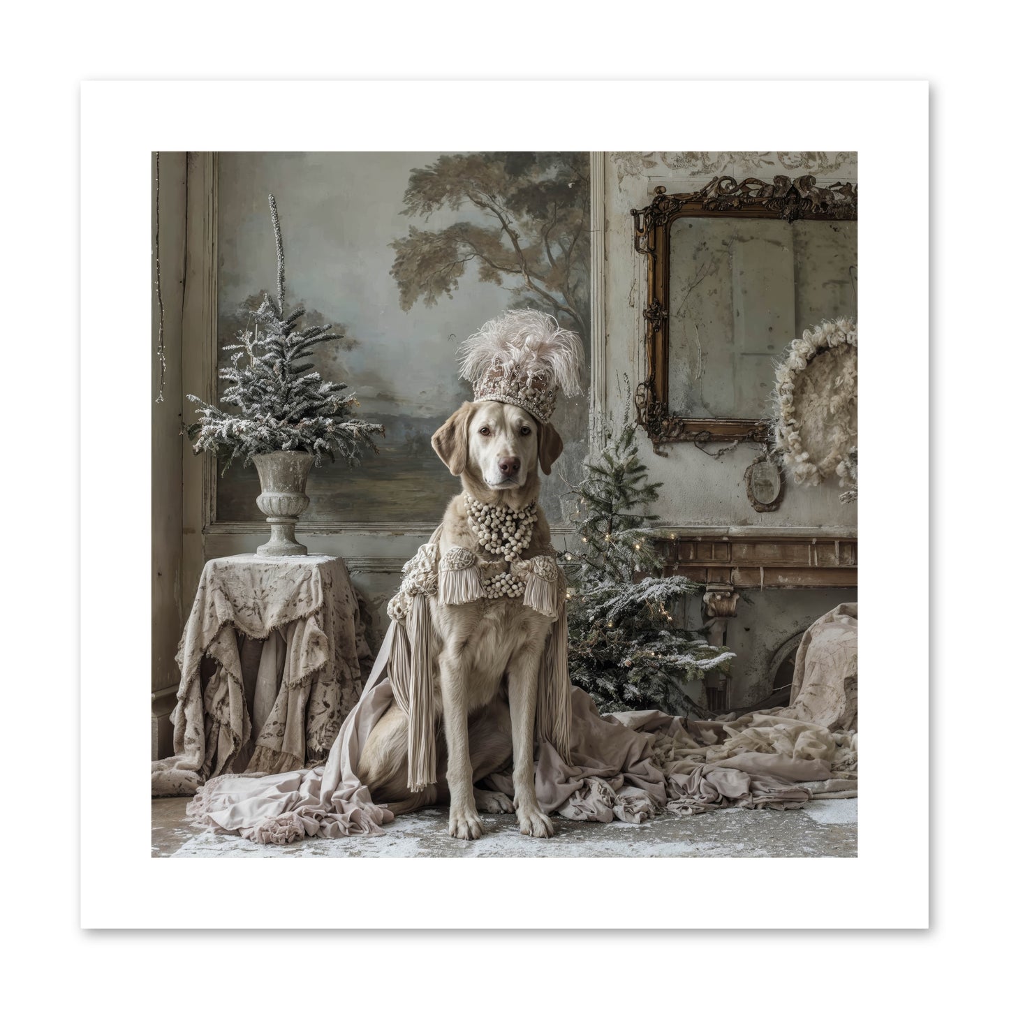 Whimsy In Wonderland -- Loose Canvas Print 10x10