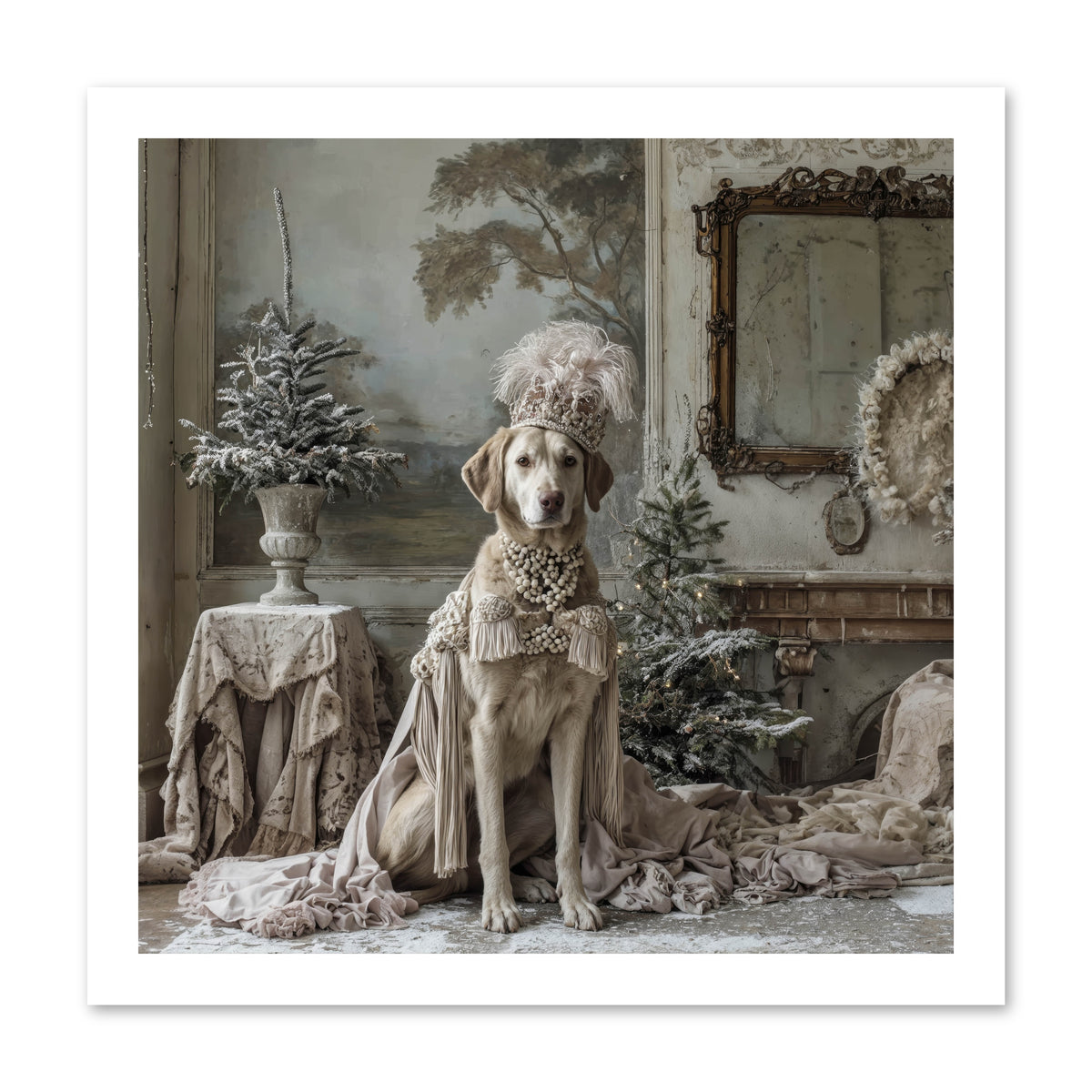Whimsy In Wonderland -- Paper Print 16x16