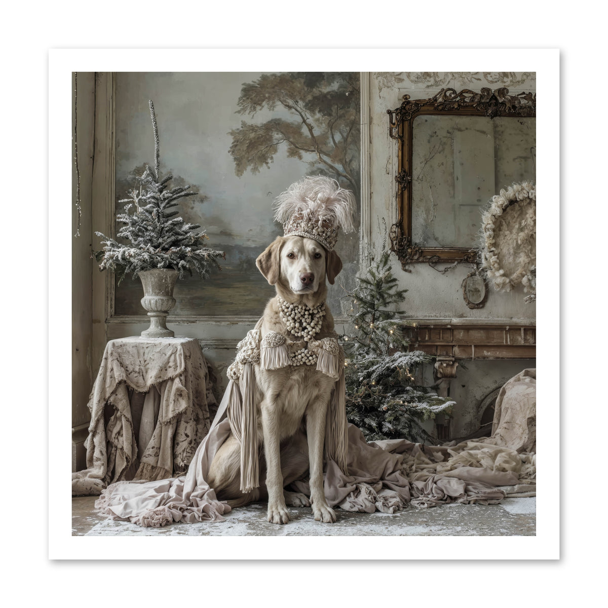 Whimsy In Wonderland -- Paper Print 20x20