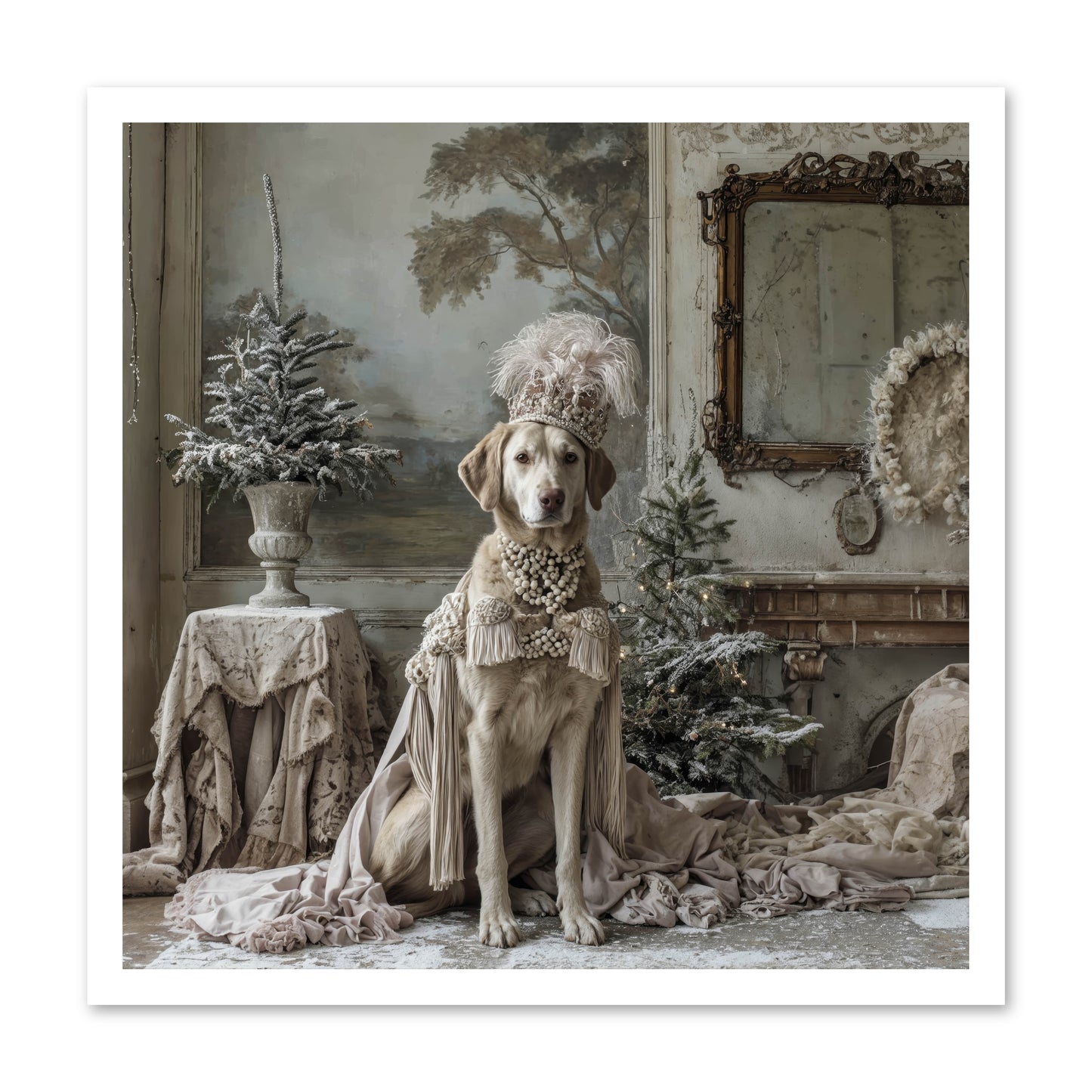 Whimsy In Wonderland -- Paper Print 24x24
