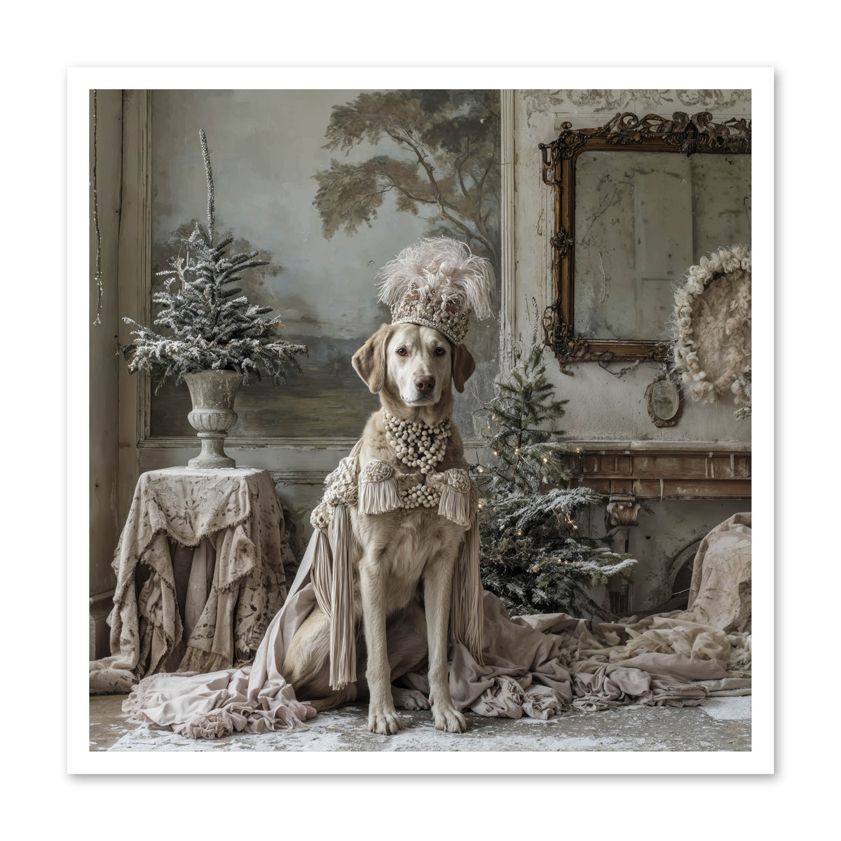 Whimsy In Wonderland -- Loose Canvas Print 30x30