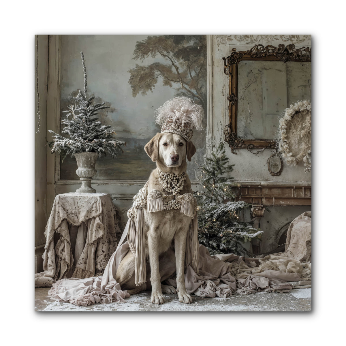 Whimsy In Wonderland -- Wrapped Canvas 10x10