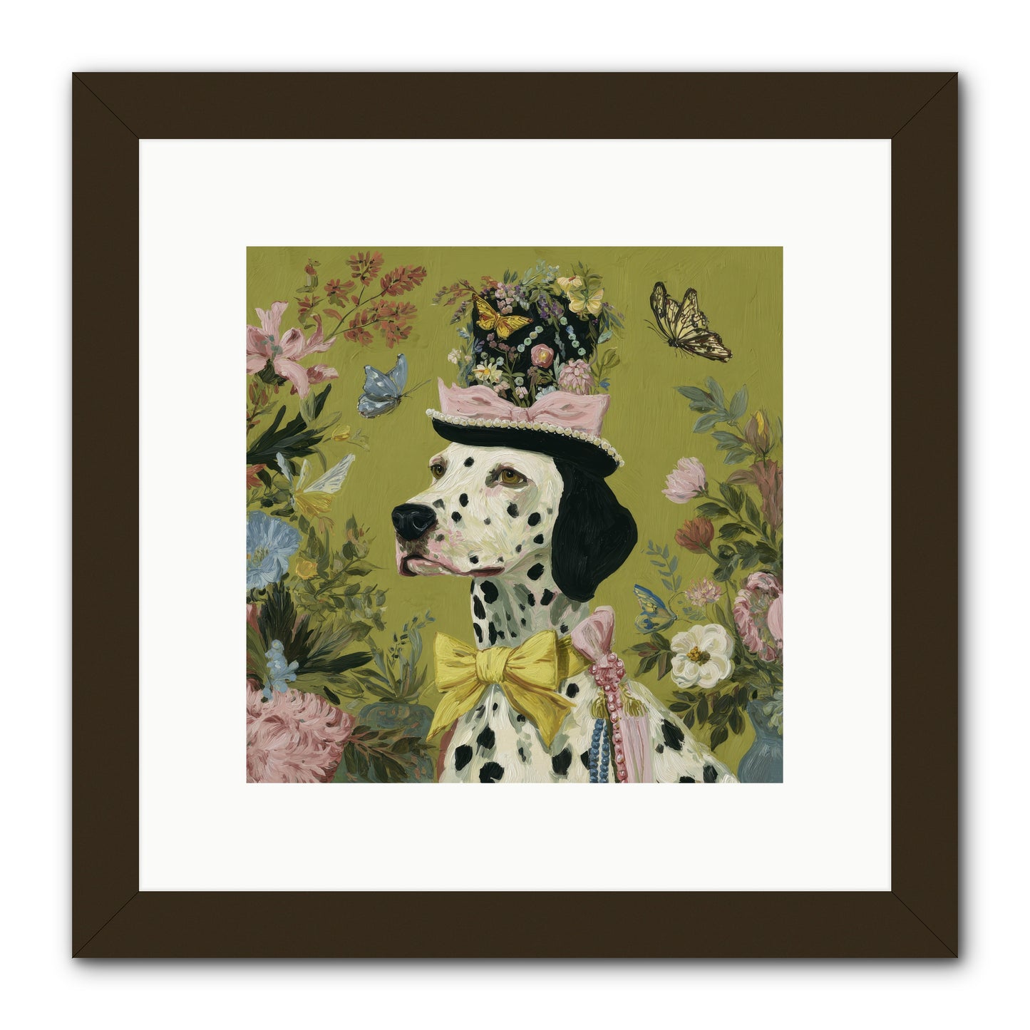 Whimsy’s Call -- Framed Print - Black 10x10
