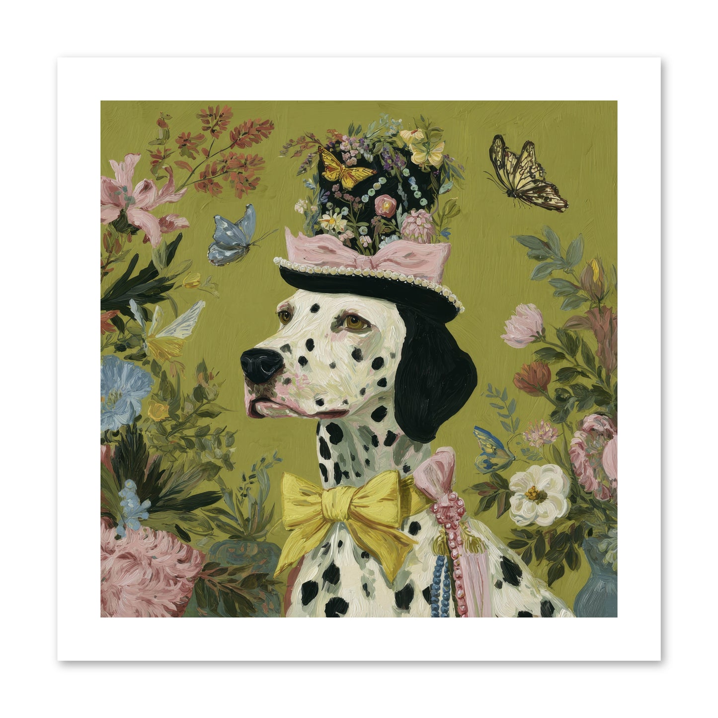 Whimsy’s Call -- Loose Canvas Print 12x12