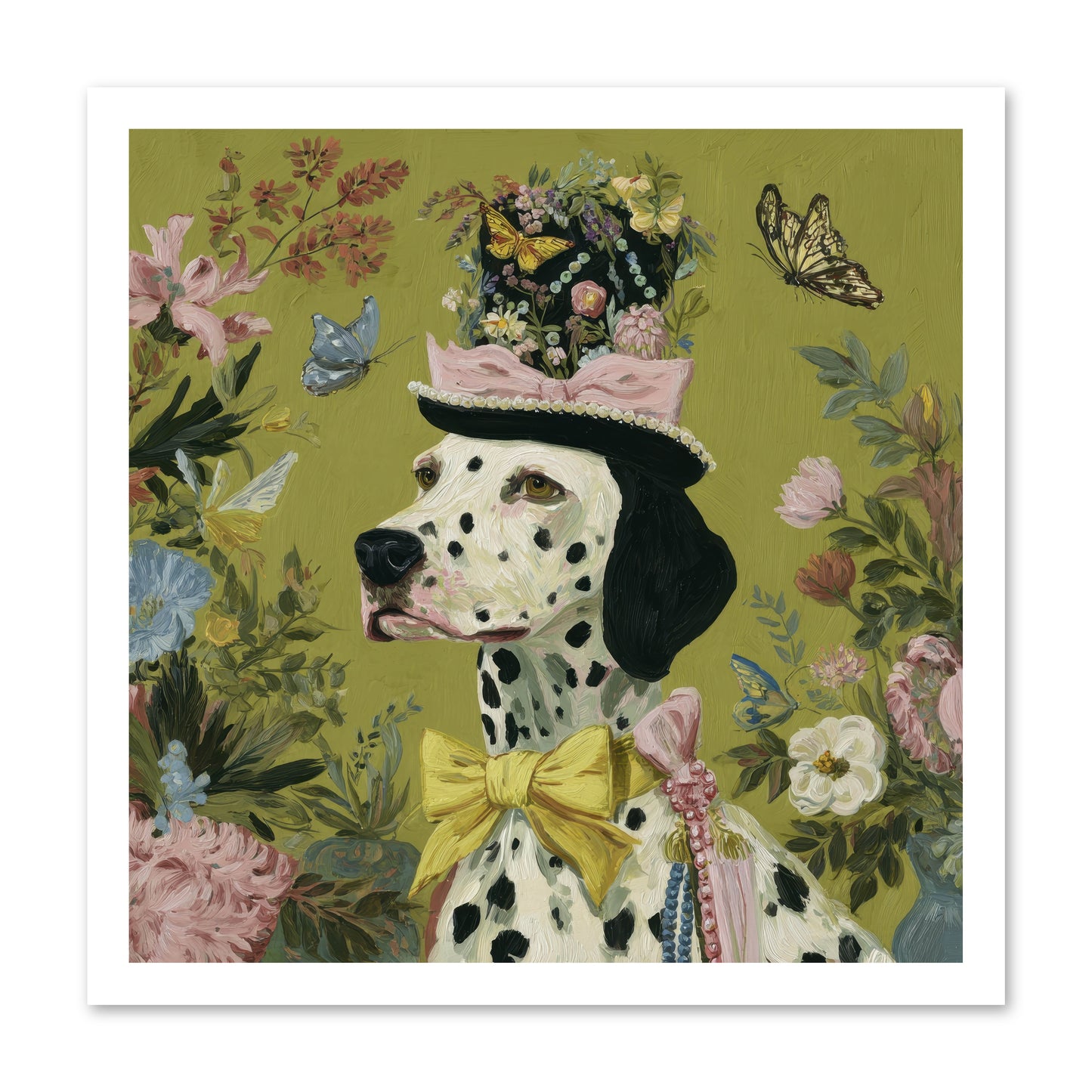 Whimsy’s Call -- Loose Canvas Print 20x20