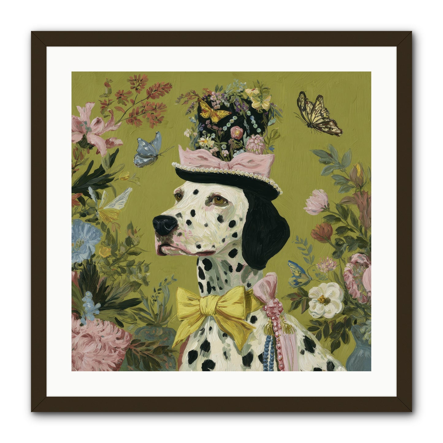 Whimsy’s Call -- Framed Print - Black 24x24