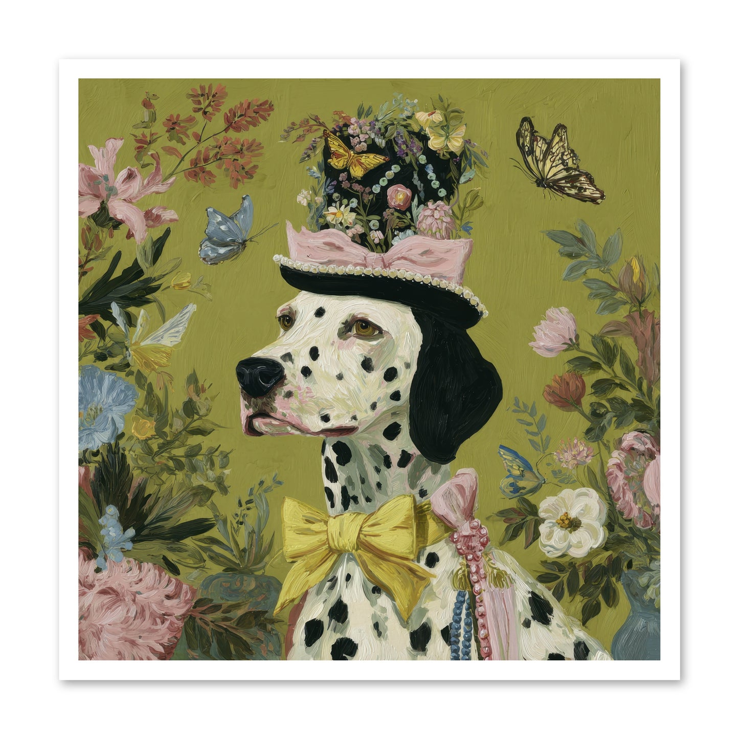 Whimsy’s Call -- Loose Canvas Print 30x30