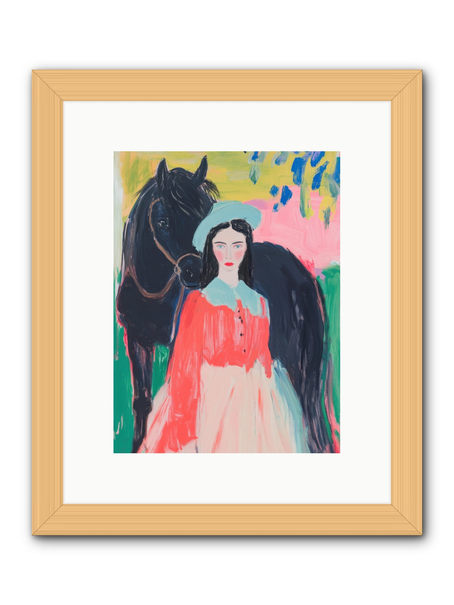 Whiskey Creek Wanderer -- Framed Print - Natural 9x12