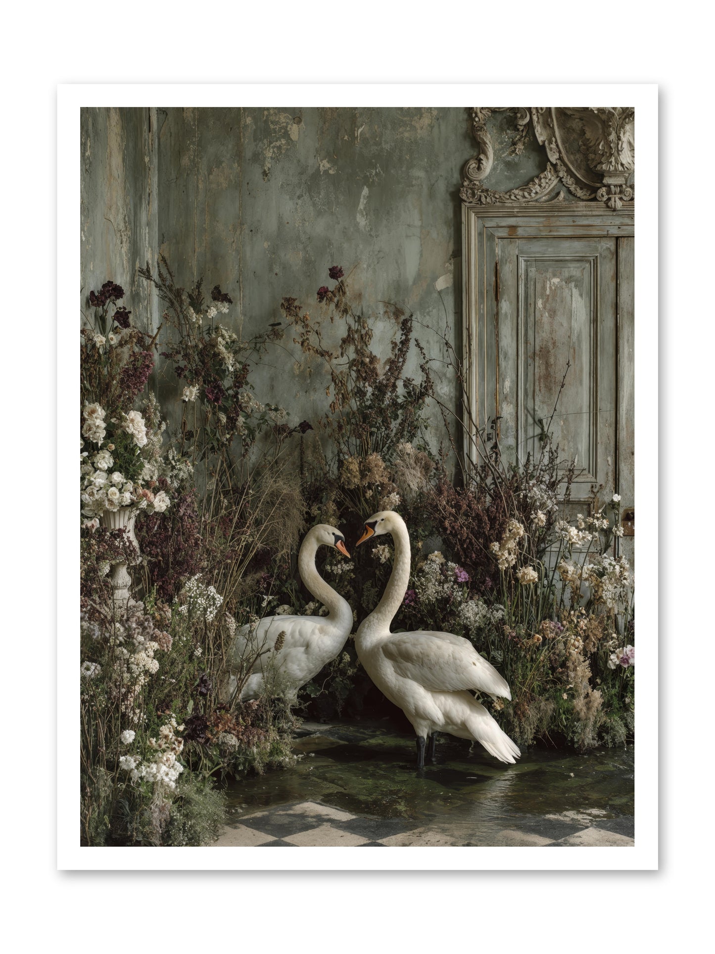 Whispered Affections -- Paper Print 24x32
