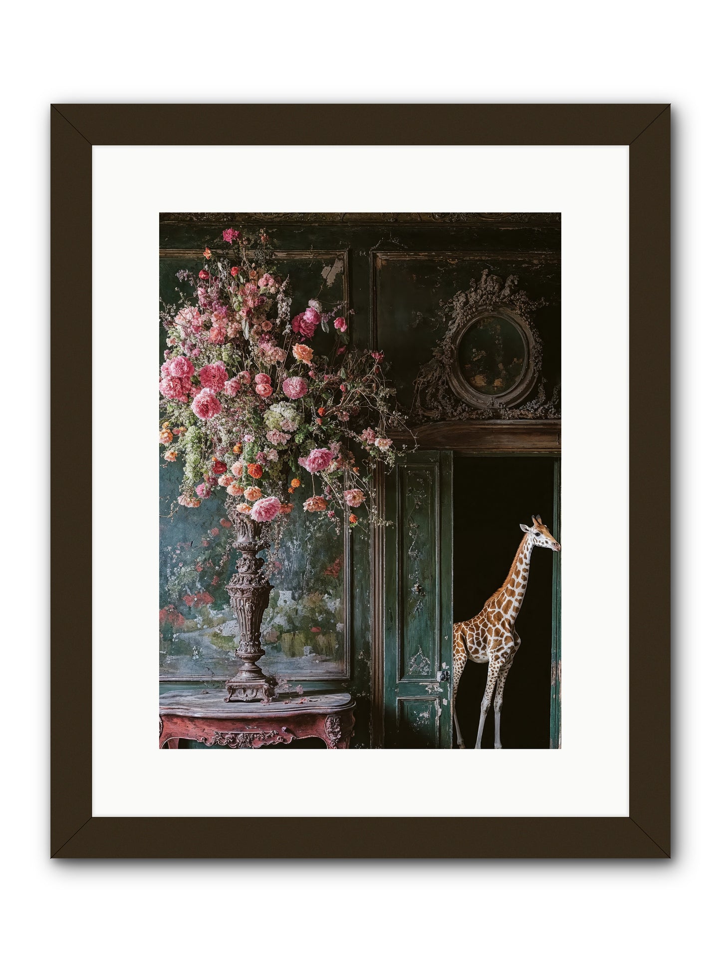 Whispered Entrance -- Framed Print - Black 12x16
