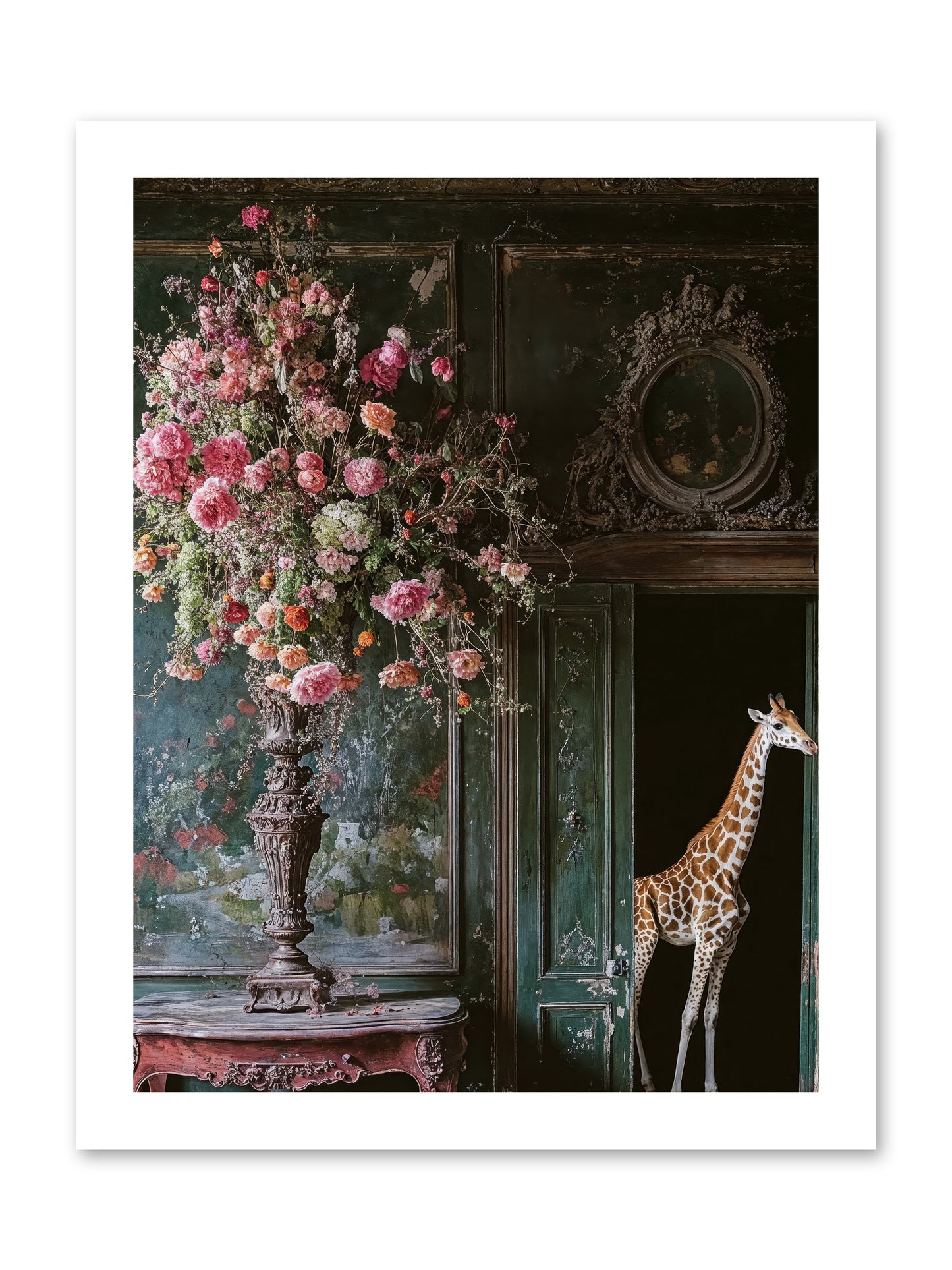 Whispered Entrance -- Paper Print 12x16