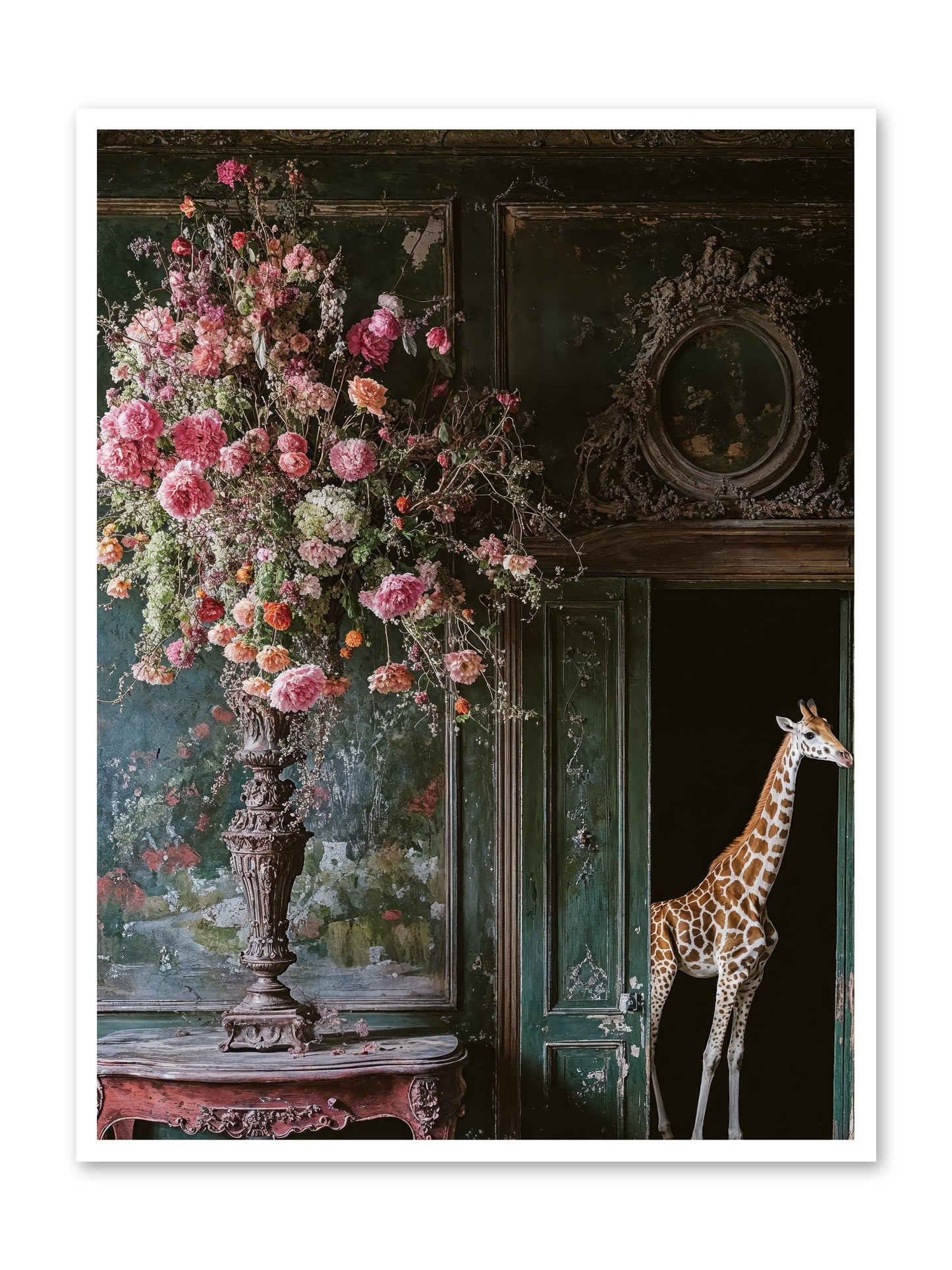 Whispered Entrance -- Loose Canvas Print 36x48