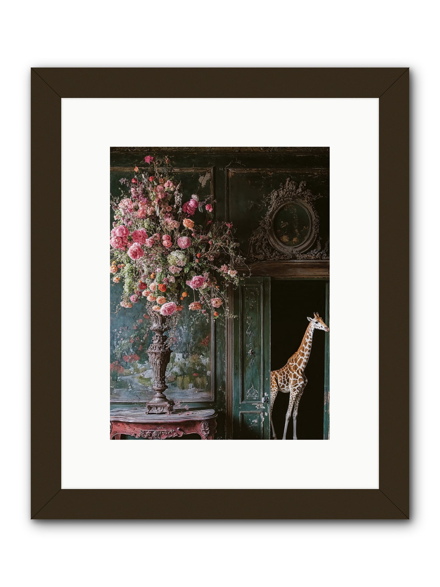Whispered Entrance -- Framed Print - Black 9x12