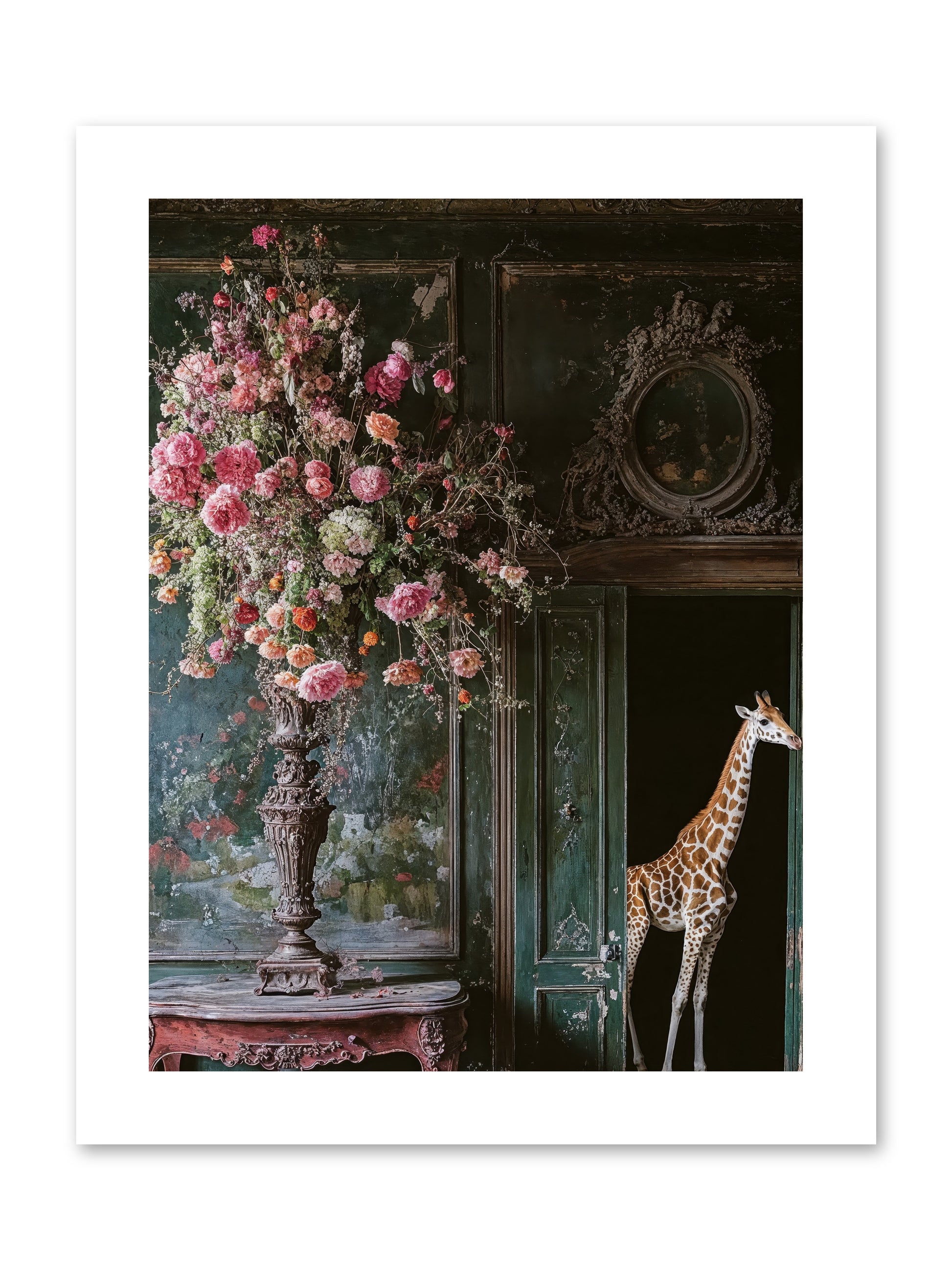 Whispered Entrance -- Paper Print 9x12