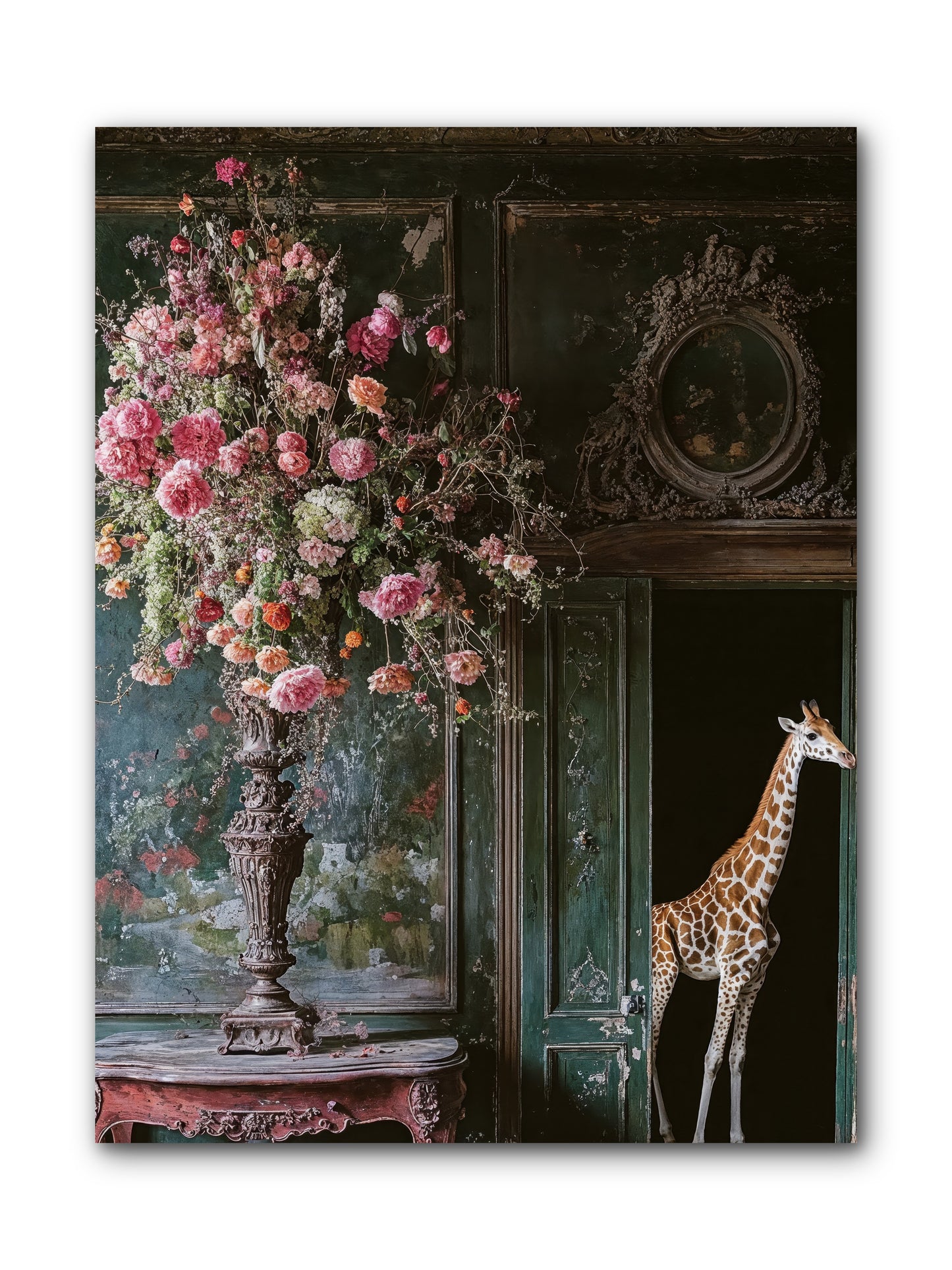 Whispered Entrance -- Wrapped Canvas 9x12