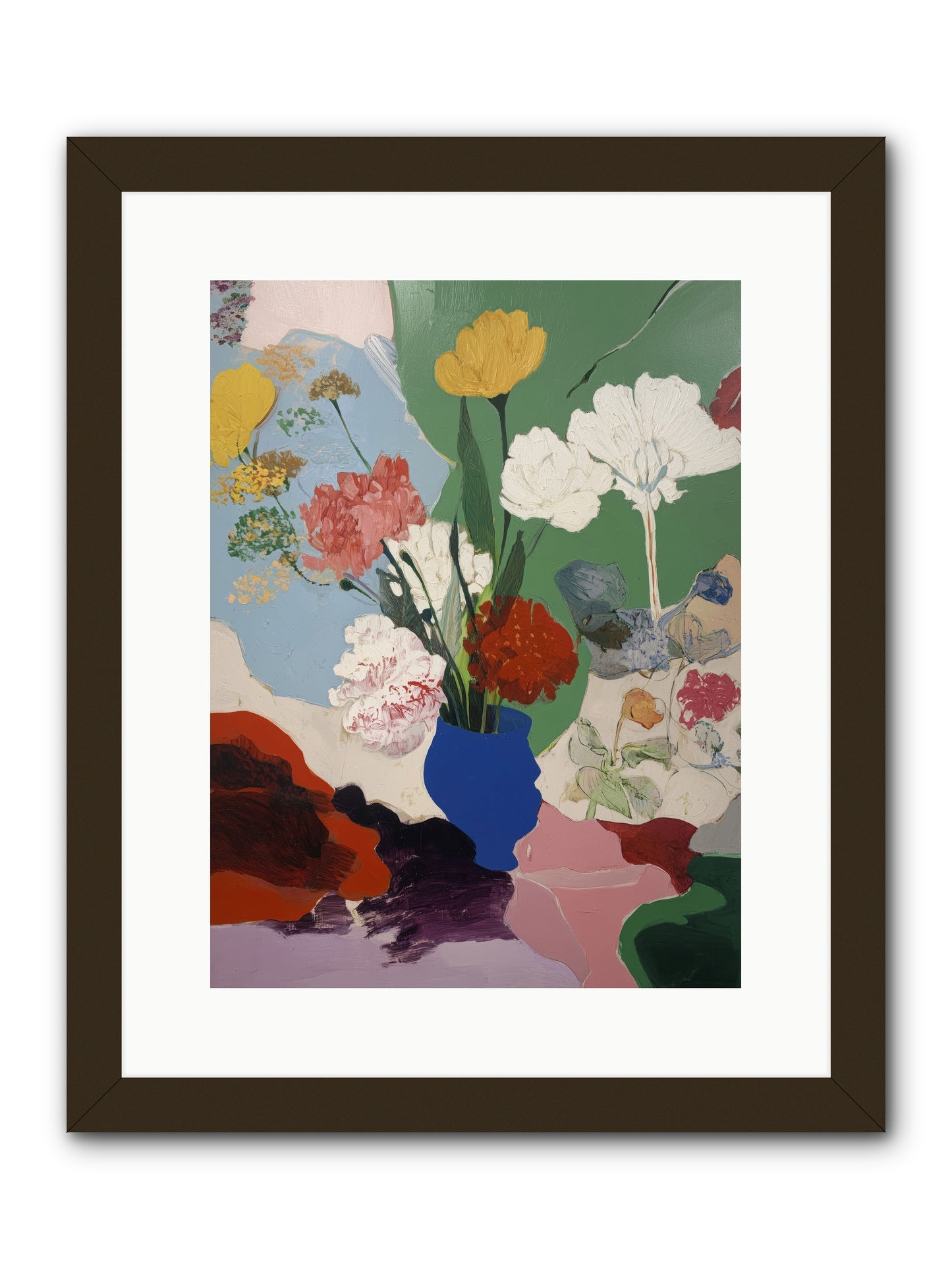 Whispered Journeys -- Framed Print - Black 12x16