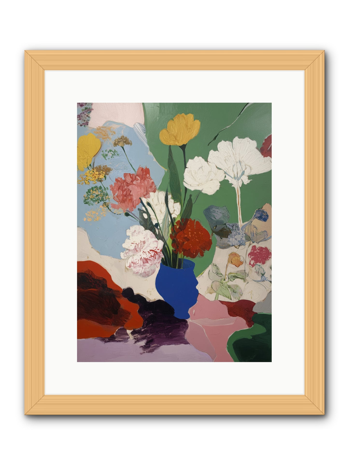 Whispered Journeys -- Framed Print - Natural 12x16