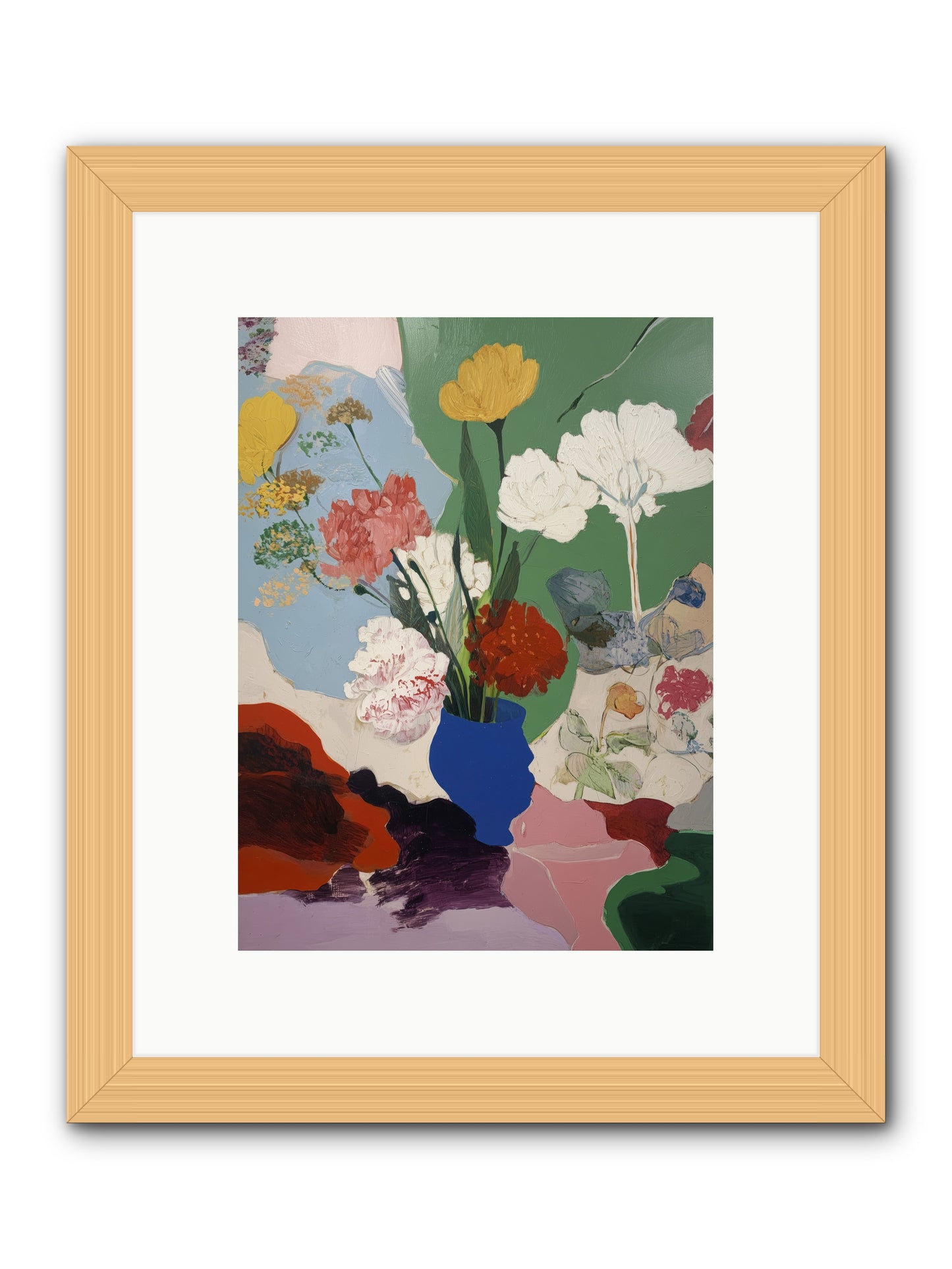 Whispered Journeys -- Framed Print - Natural 9x12