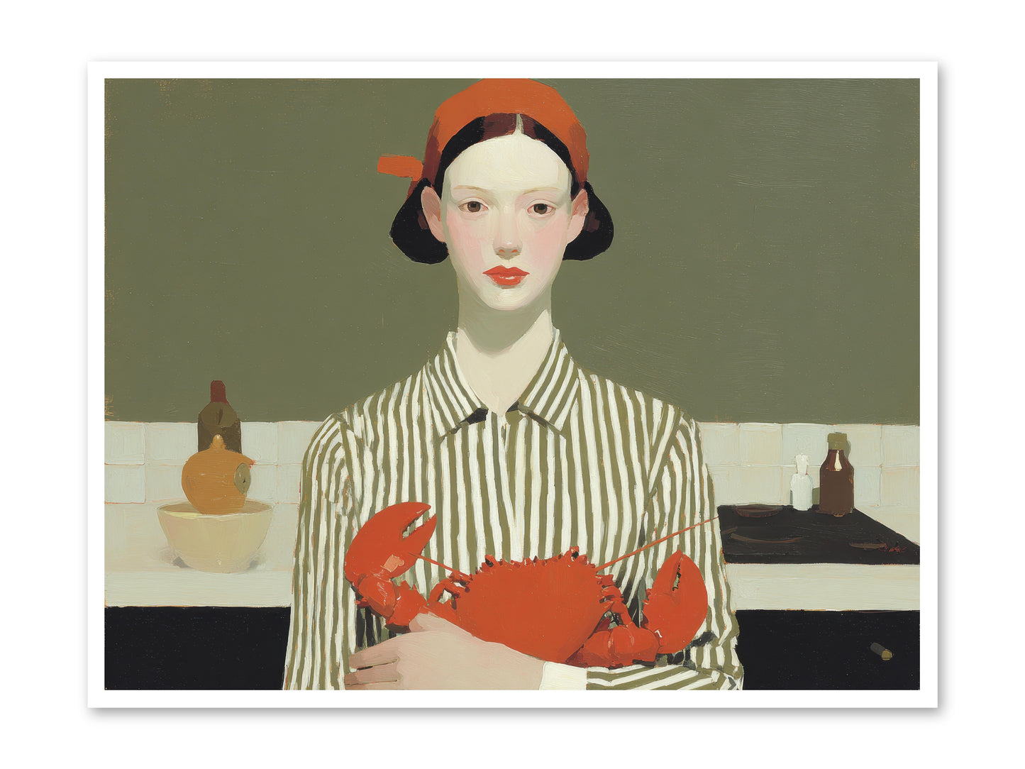 Whispered Lines -- Loose Canvas Print 48x36