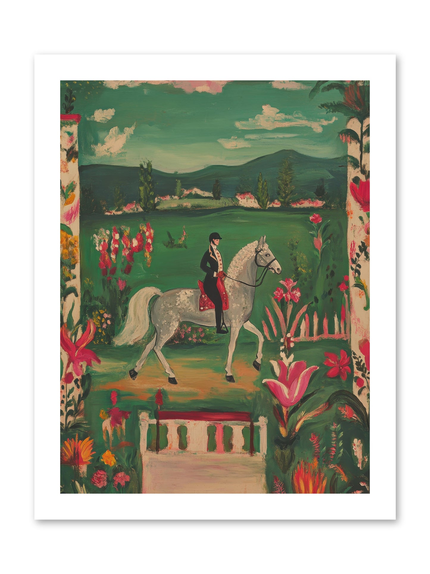 Whispering Field Notes -- Loose Canvas Print 12x16