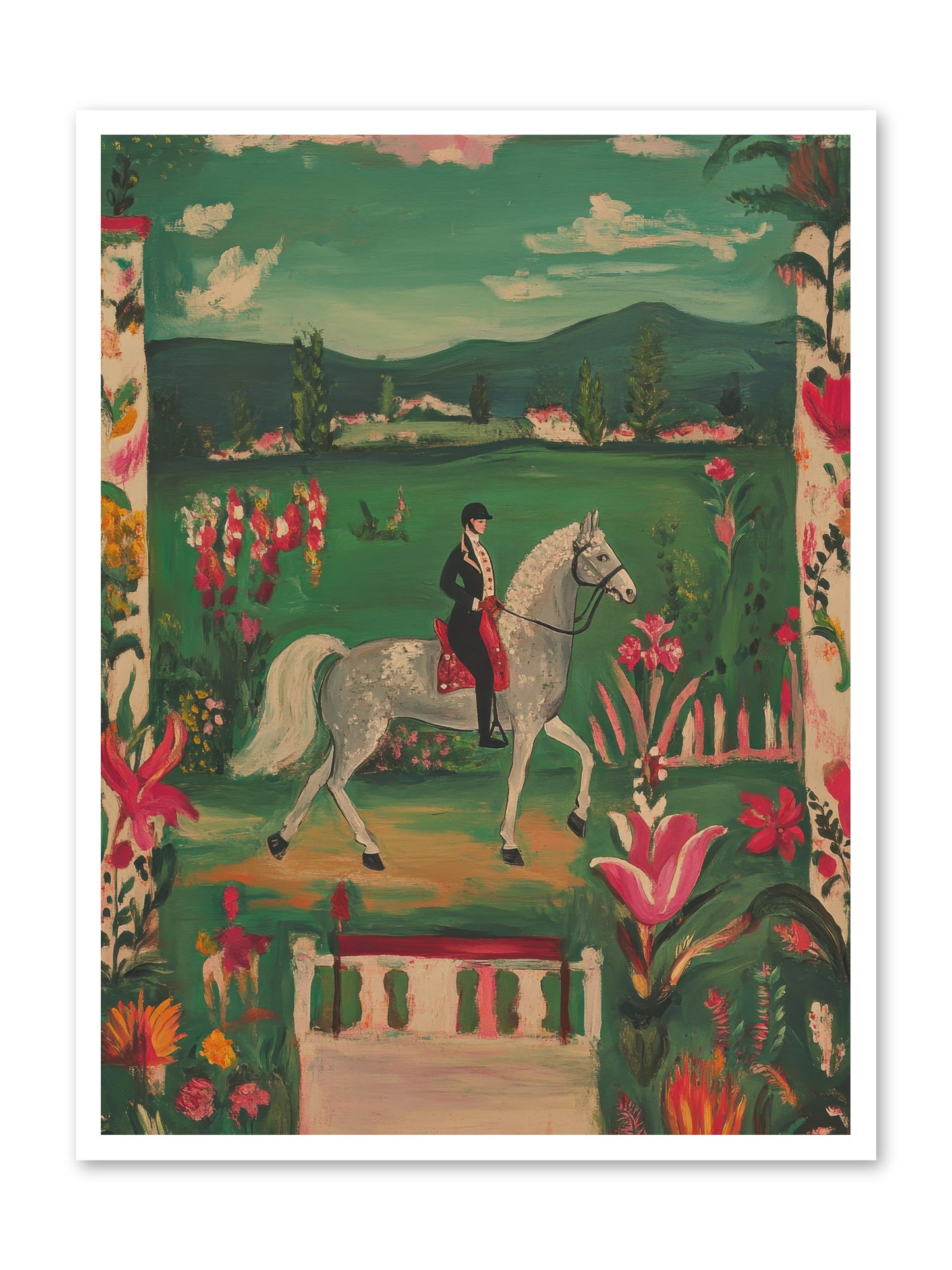 Whispering Field Notes -- Paper Print 30x40