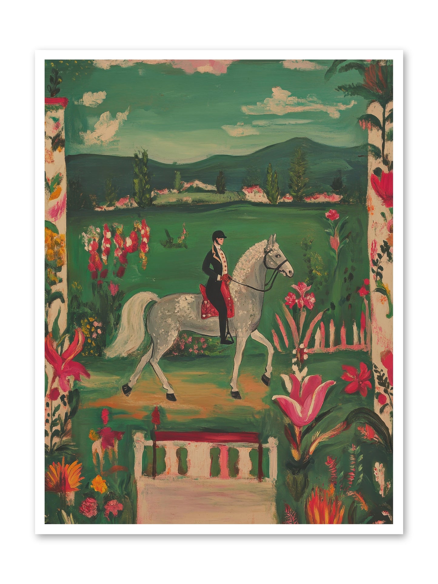 Whispering Field Notes -- Loose Canvas Print 36x48