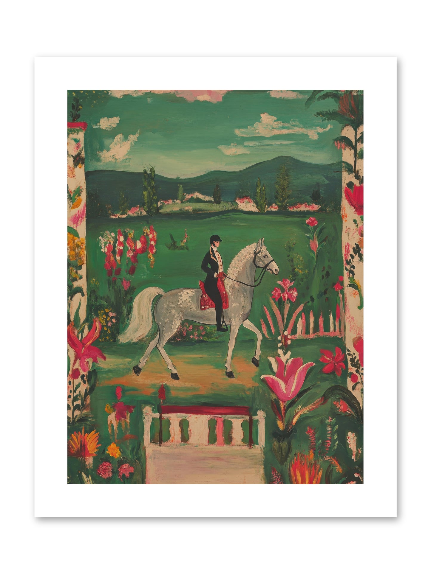 Whispering Field Notes -- Paper Print 9x12